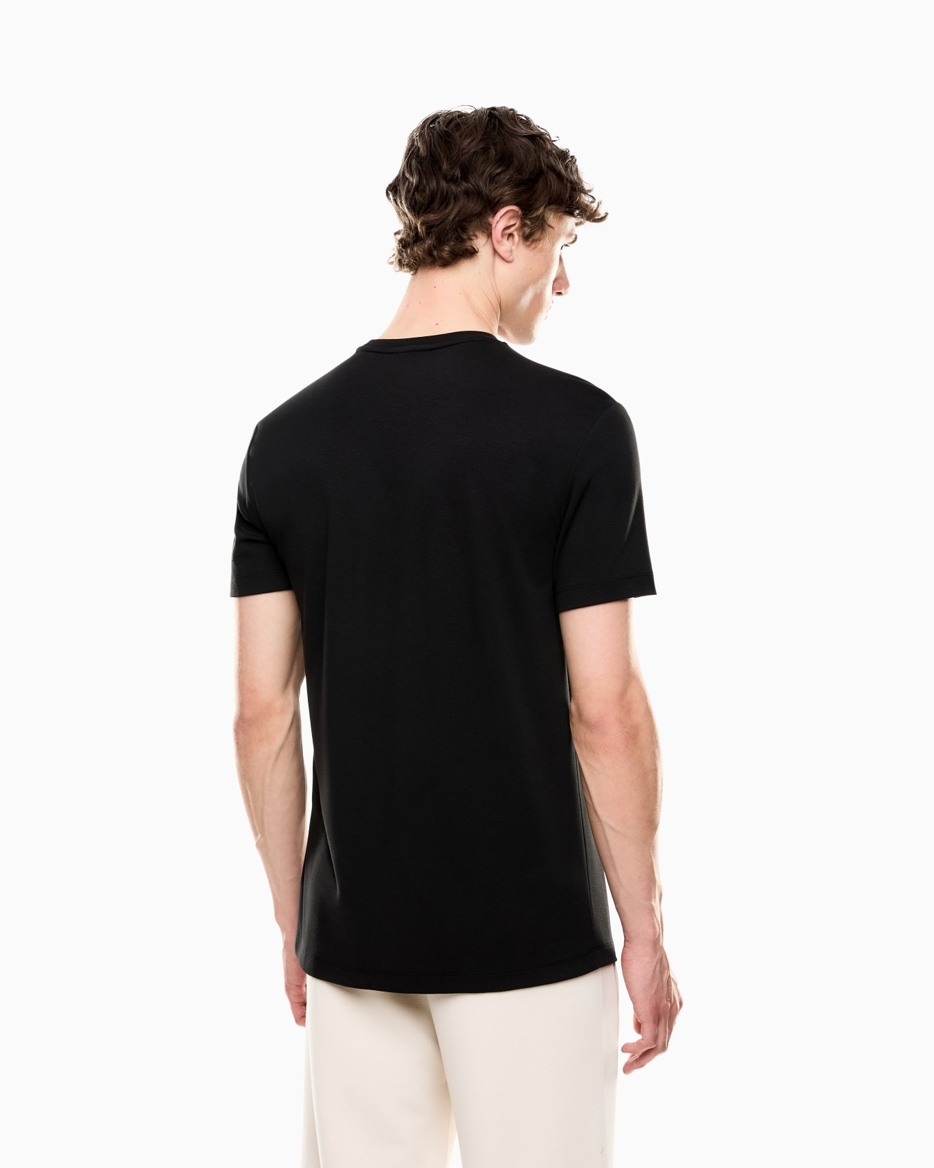 Gold Label viscose-blend crew-neck T-shirt Slide 2