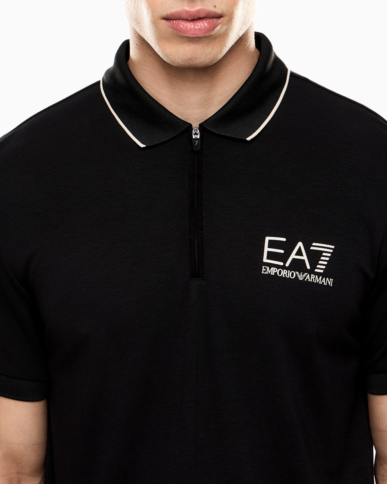 Gold Label viscose-blend polo shirt Slide 4