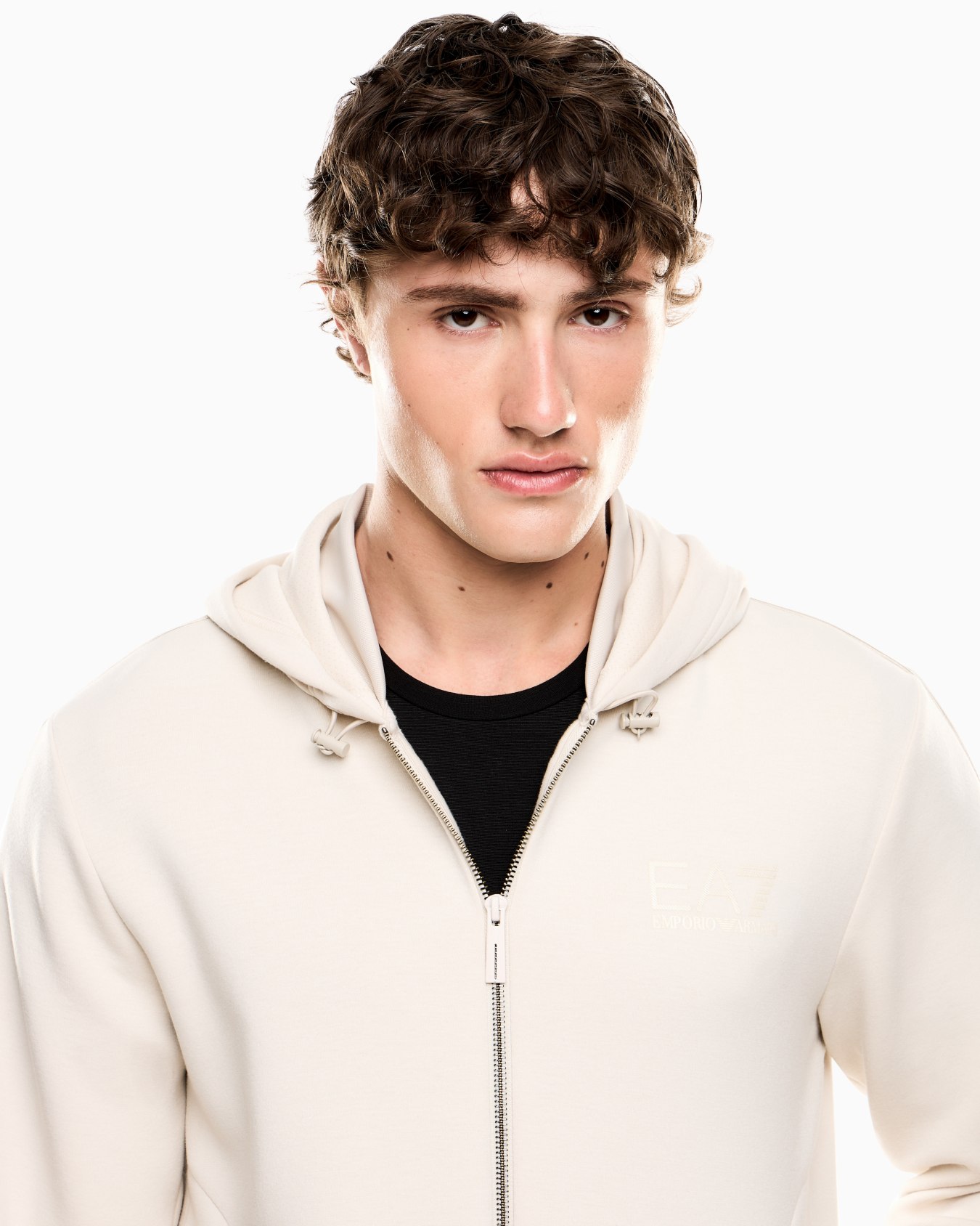 Gold Label viscose-blend hooded sweatshirt Slide 4