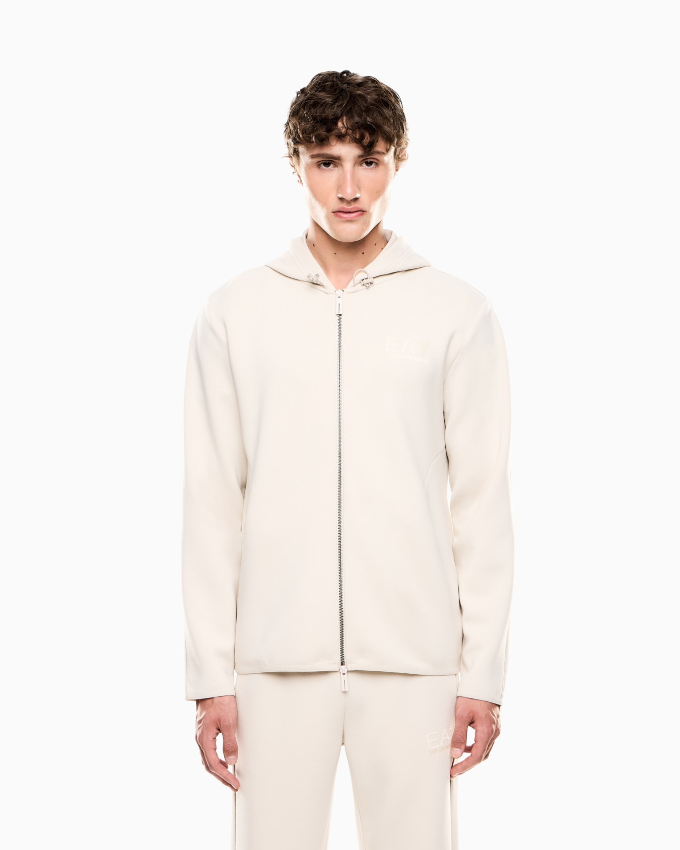 Gold Label viscose-blend hooded sweatshirt Slide 3