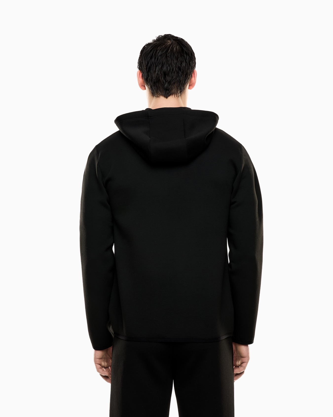 Gold Label viscose-blend hooded sweatshirt Slide 2