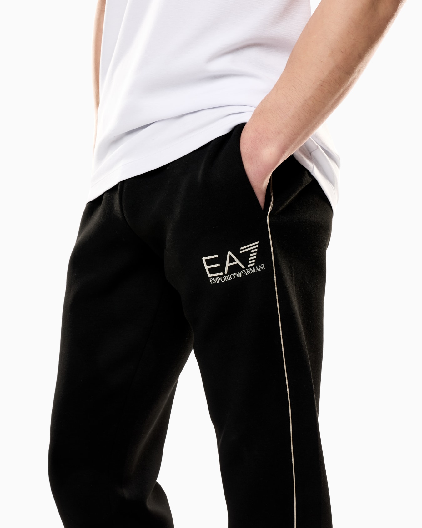 Gold Label viscose-blend joggers Slide 4