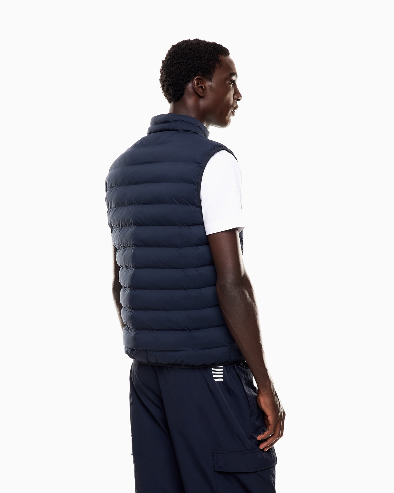 Technical fabric padded gilet Slide 2