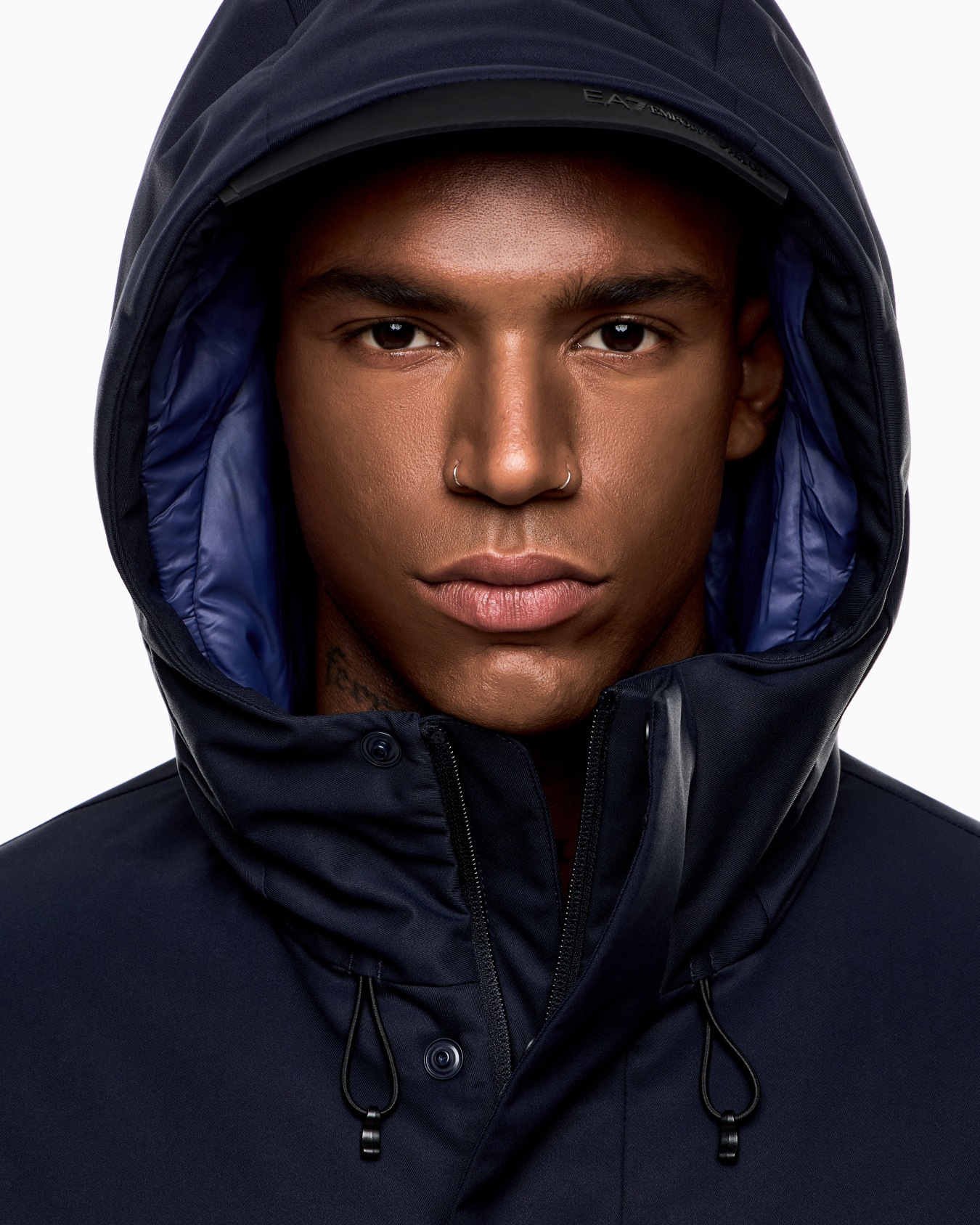 Parka rembourrée à capuche en tissu technique recyclé ASV Diapositive 3