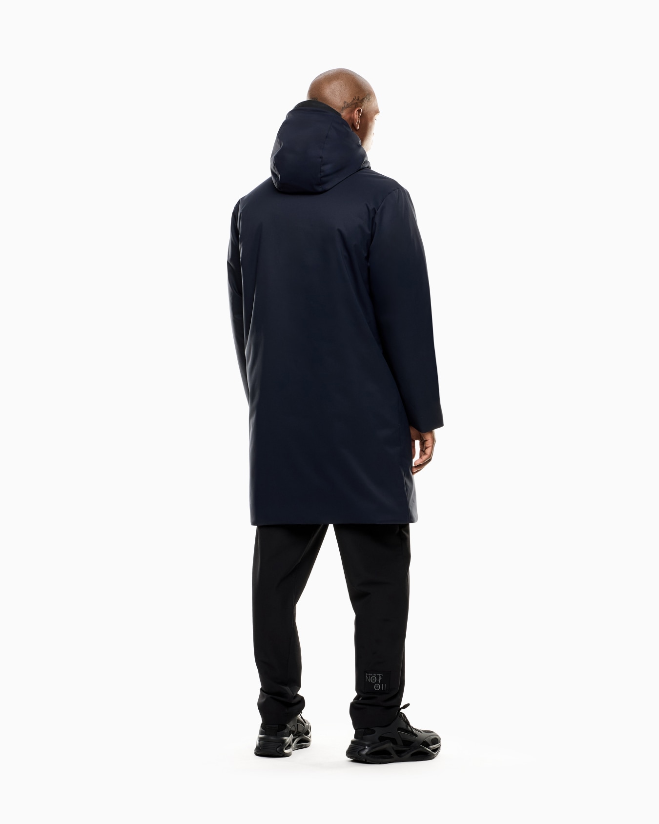 Parka rembourrée à capuche en tissu technique recyclé ASV Diapositive 2