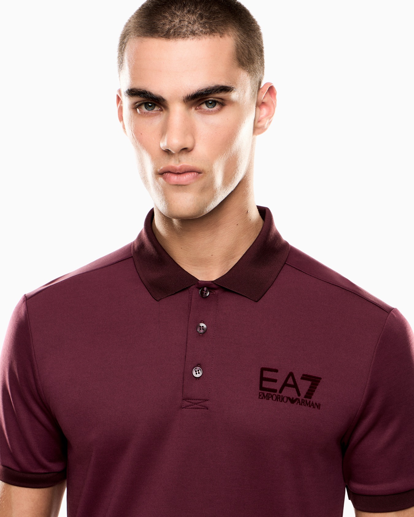 Lux Identity polo shirt in a modal-blend piqué Slide 4