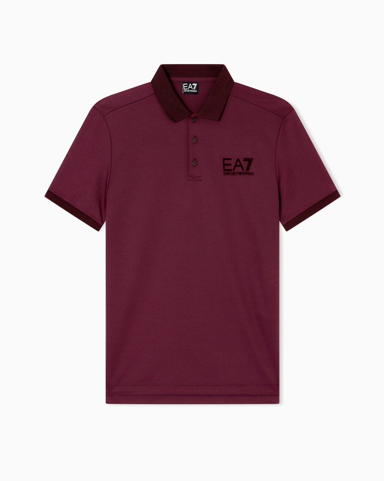 Lux Identity polo shirt in a modal-blend piqué Slide 0