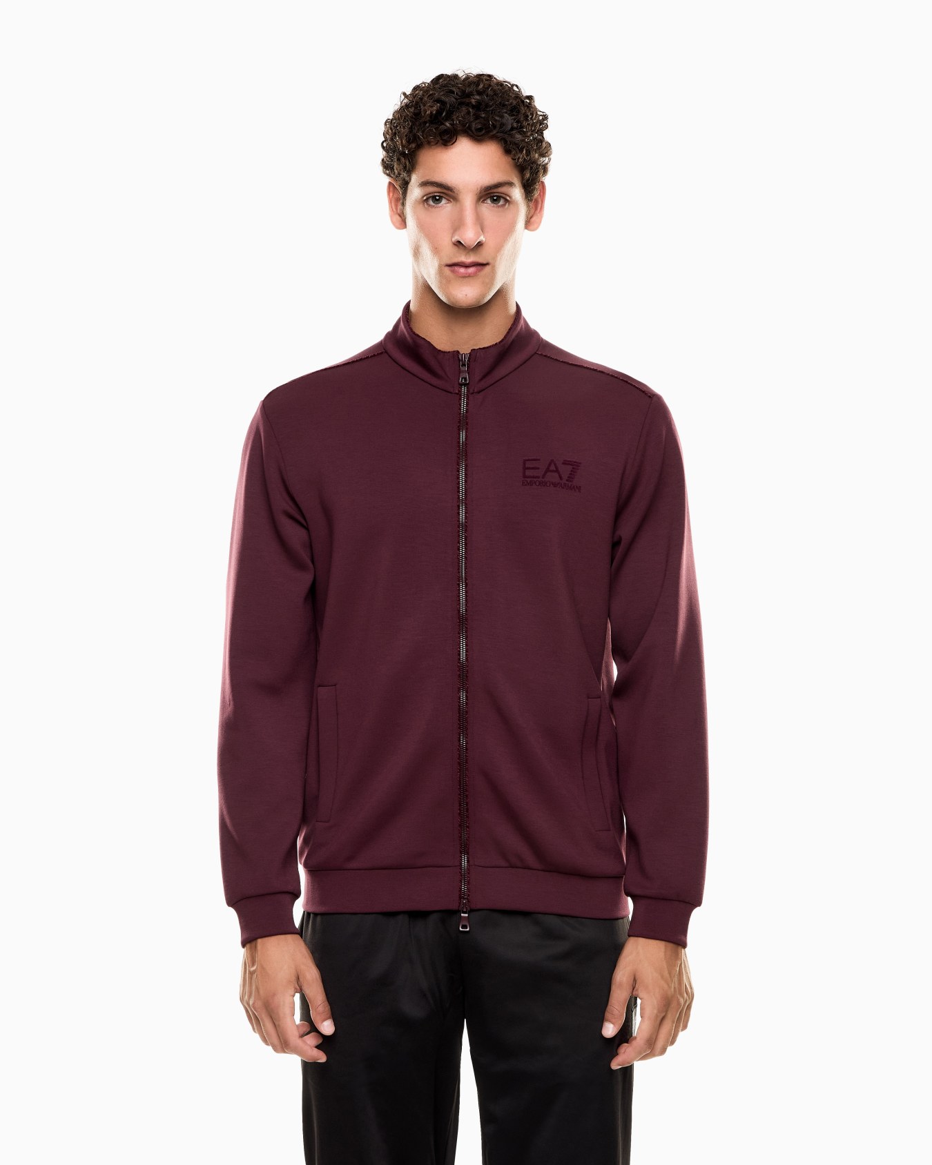 Lux Identity modal-blend interlock sweatshirt Slide 3