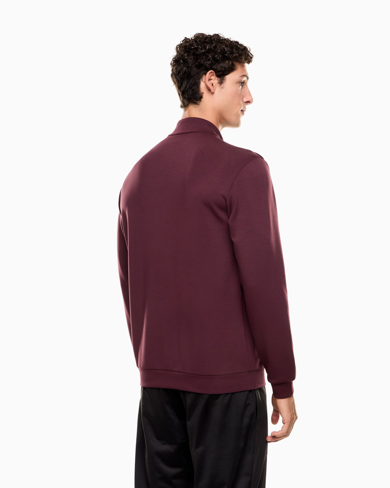 Lux Identity modal-blend interlock sweatshirt Slide 2