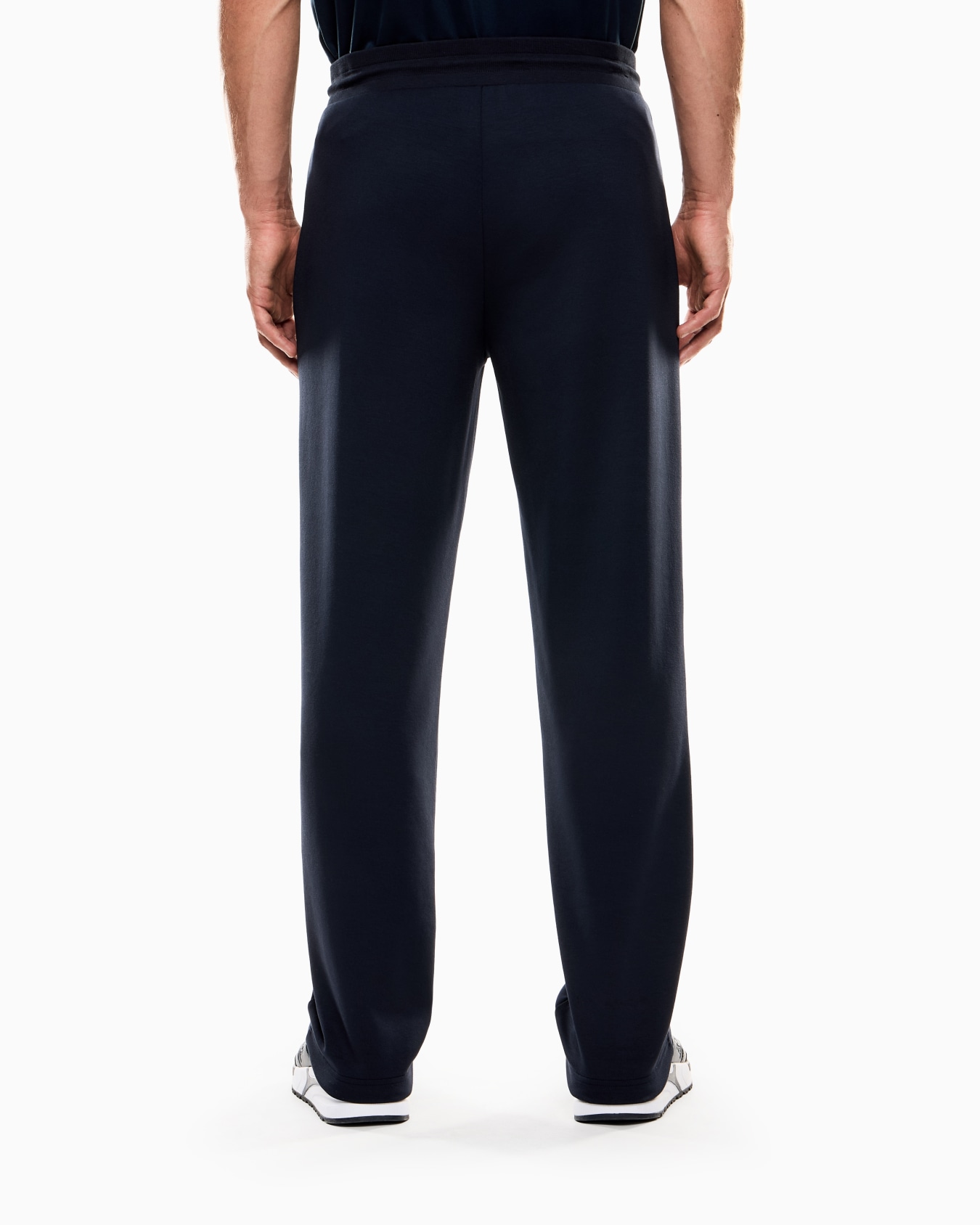 Lux Identity modal-blend interlock trousers Slide 2