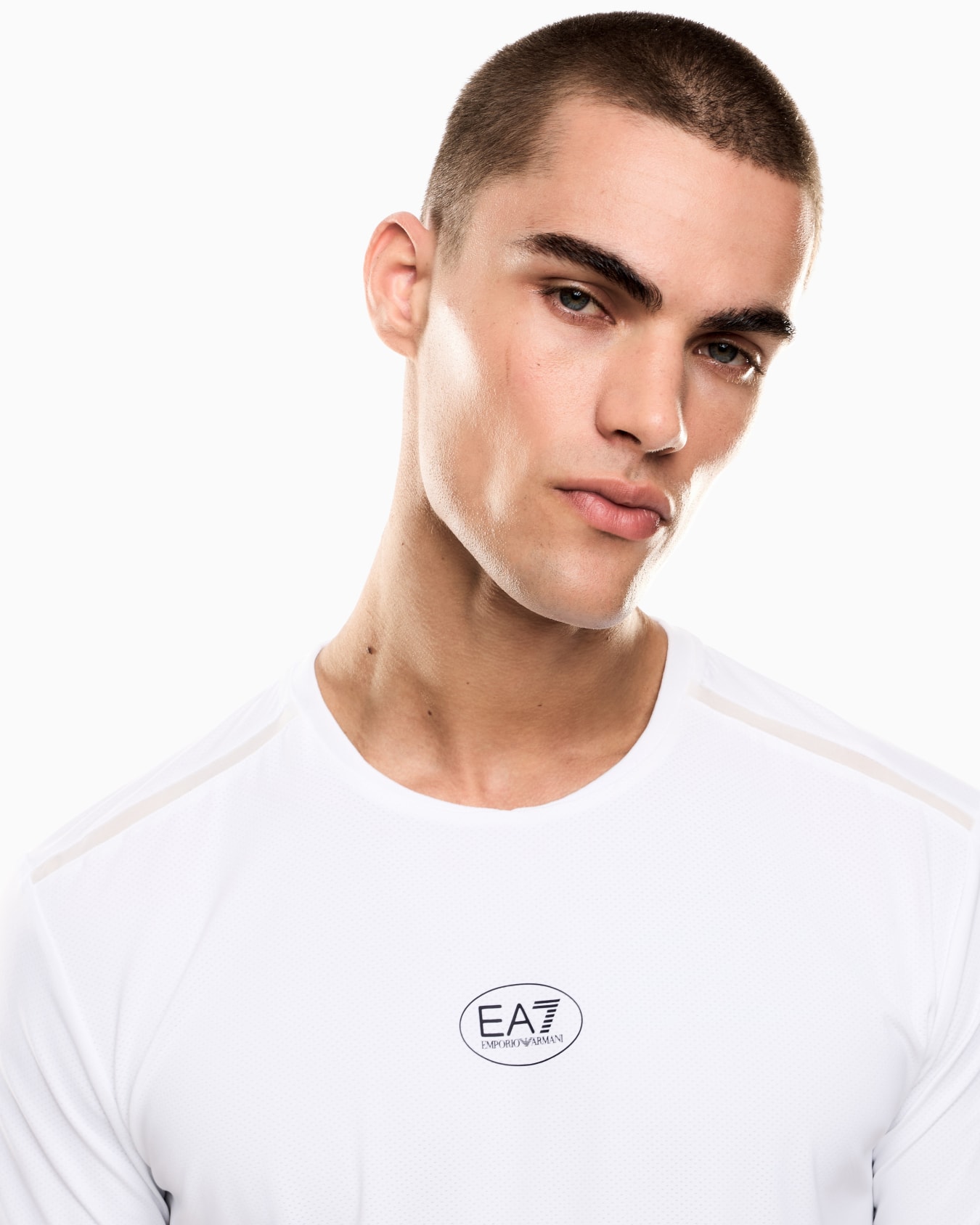 Tennis Pro crew-neck T-shirt in VENTUS7 technical fabric Slide 4