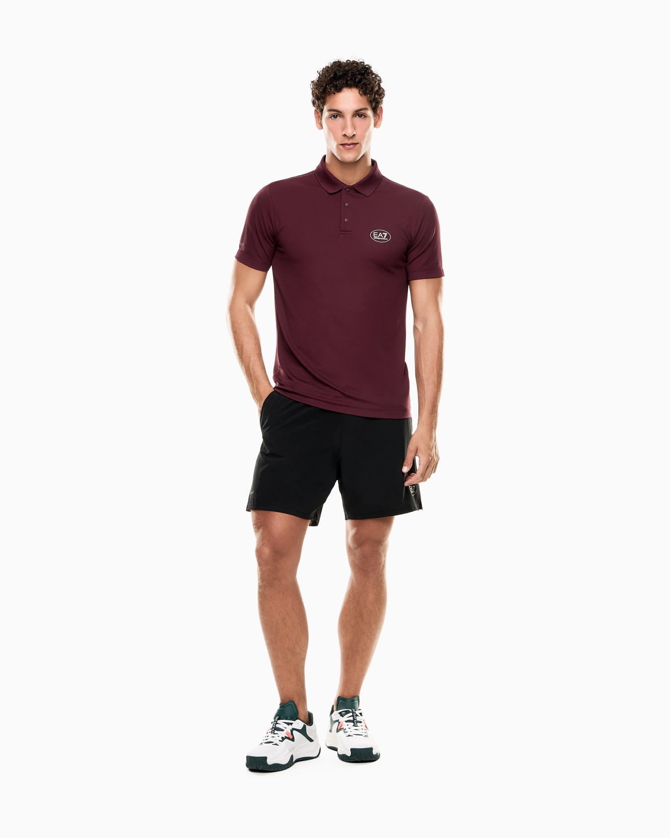 Polo Tennis Pro de tejido técnico VENTUS7 Diapositiva 1
