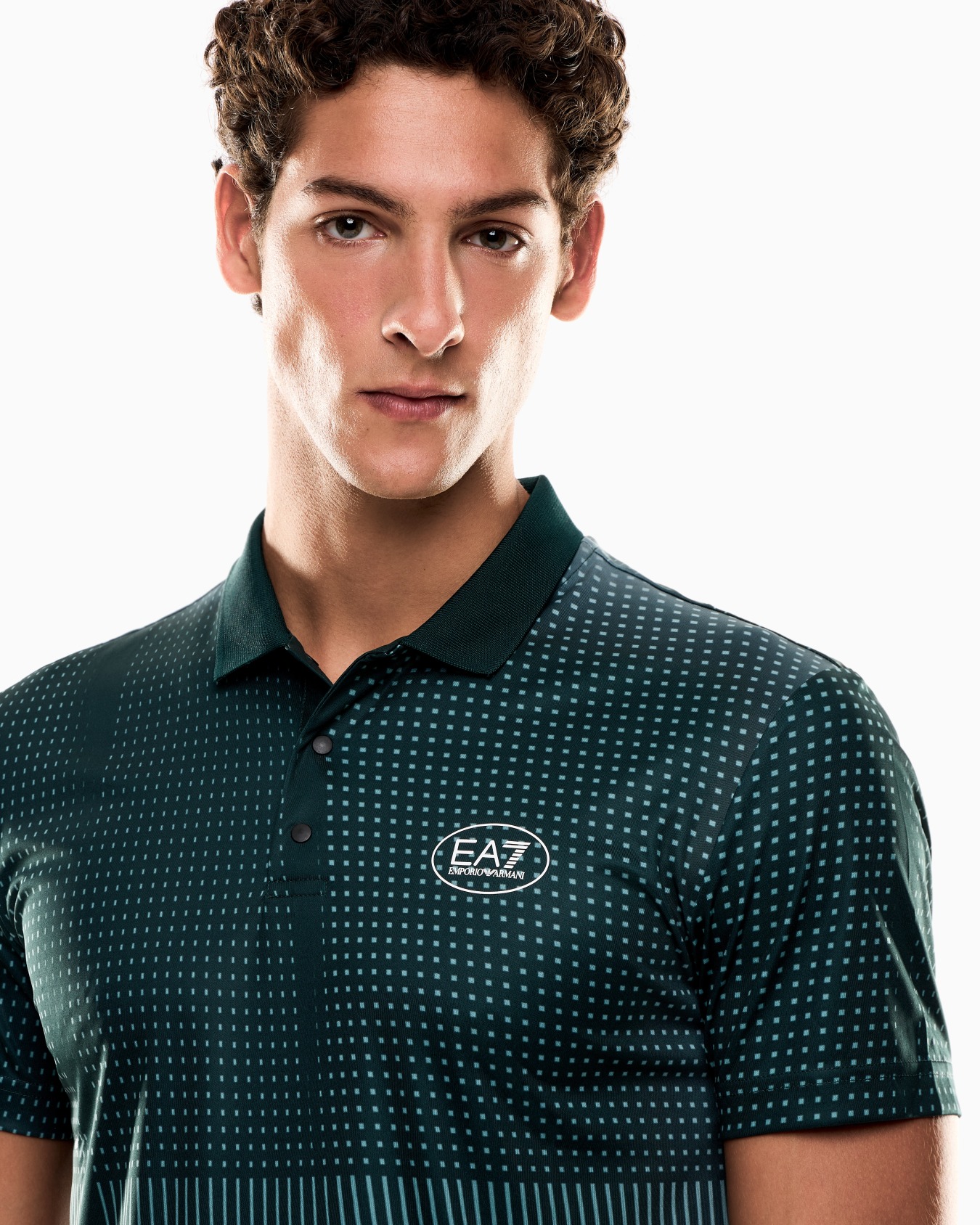 Tennis Pro polo shirt in VENTUS7 technical fabric with print Slide 4