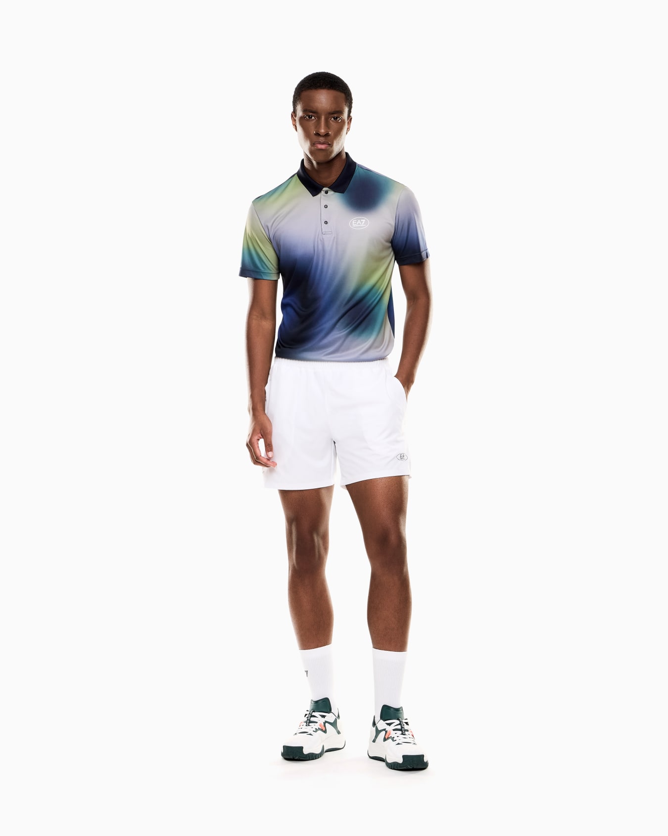 Polo Tennis Pro de tejido técnico VENTUS7 estampado Diapositiva 1