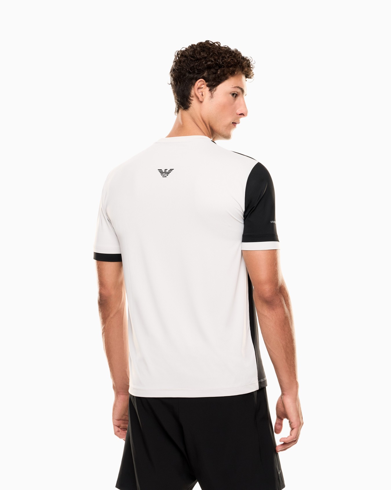 Tennis Pro crew-neck T-shirt in VENTUS7 technical fabric Slide 2