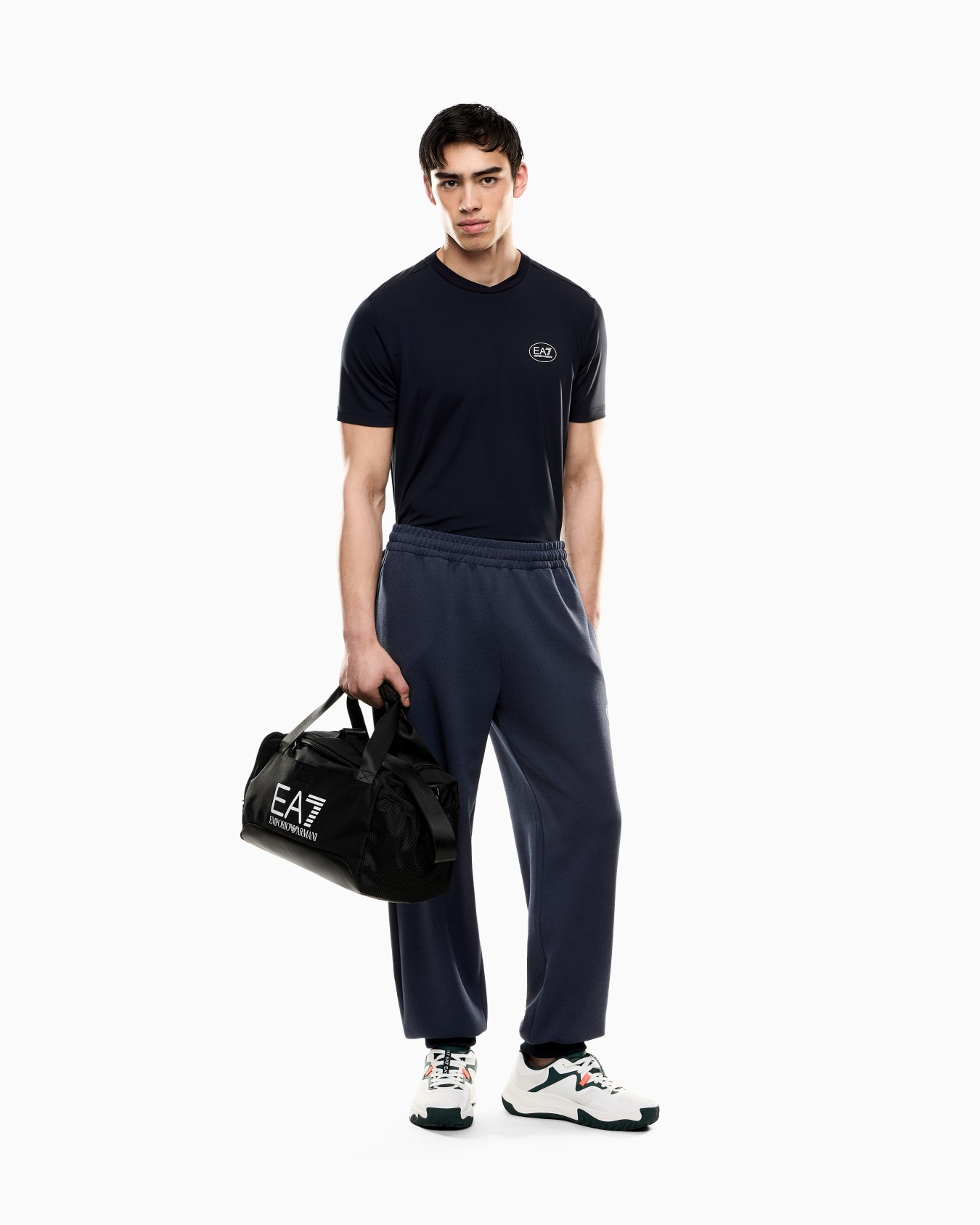 Tennis Club viscose-blend jersey crew-neck T-shirt Slide 1