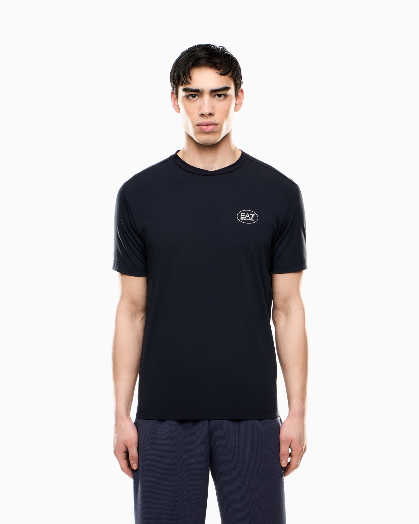 Tennis Club viscose-blend jersey crew-neck T-shirt Slide 3