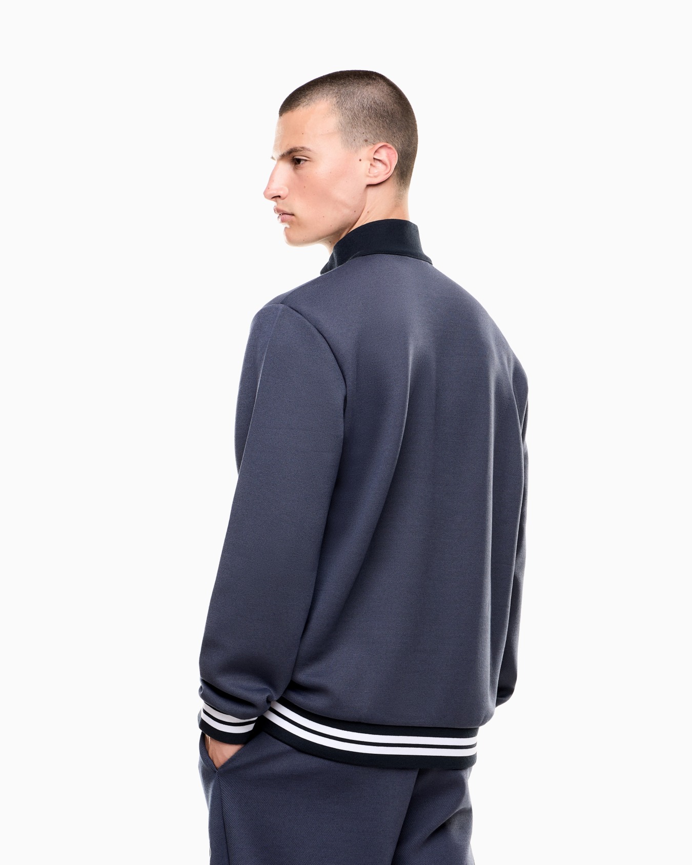 Tennis Club stretch viscose-blend interlock sweatshirt Slide 2