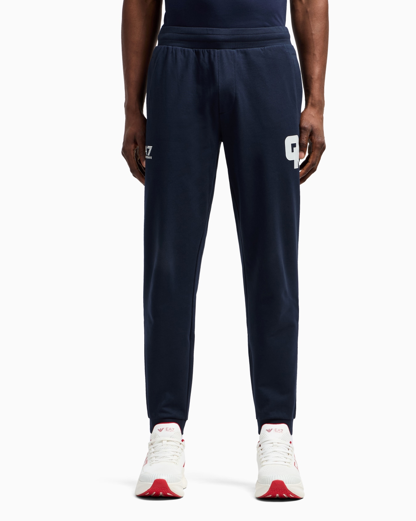 Olimpia Milano Jogginghose aus Baumwollfleece Folie 1