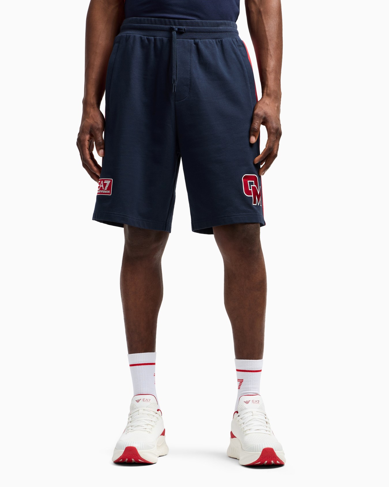 Bermuda Olimpia Milano en jersey de coton Diapositive 1