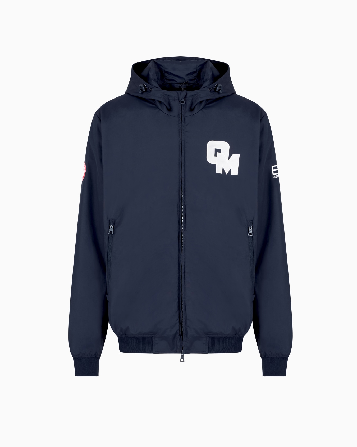 Olimpia Milano Jacket with hood and zip Slide 0