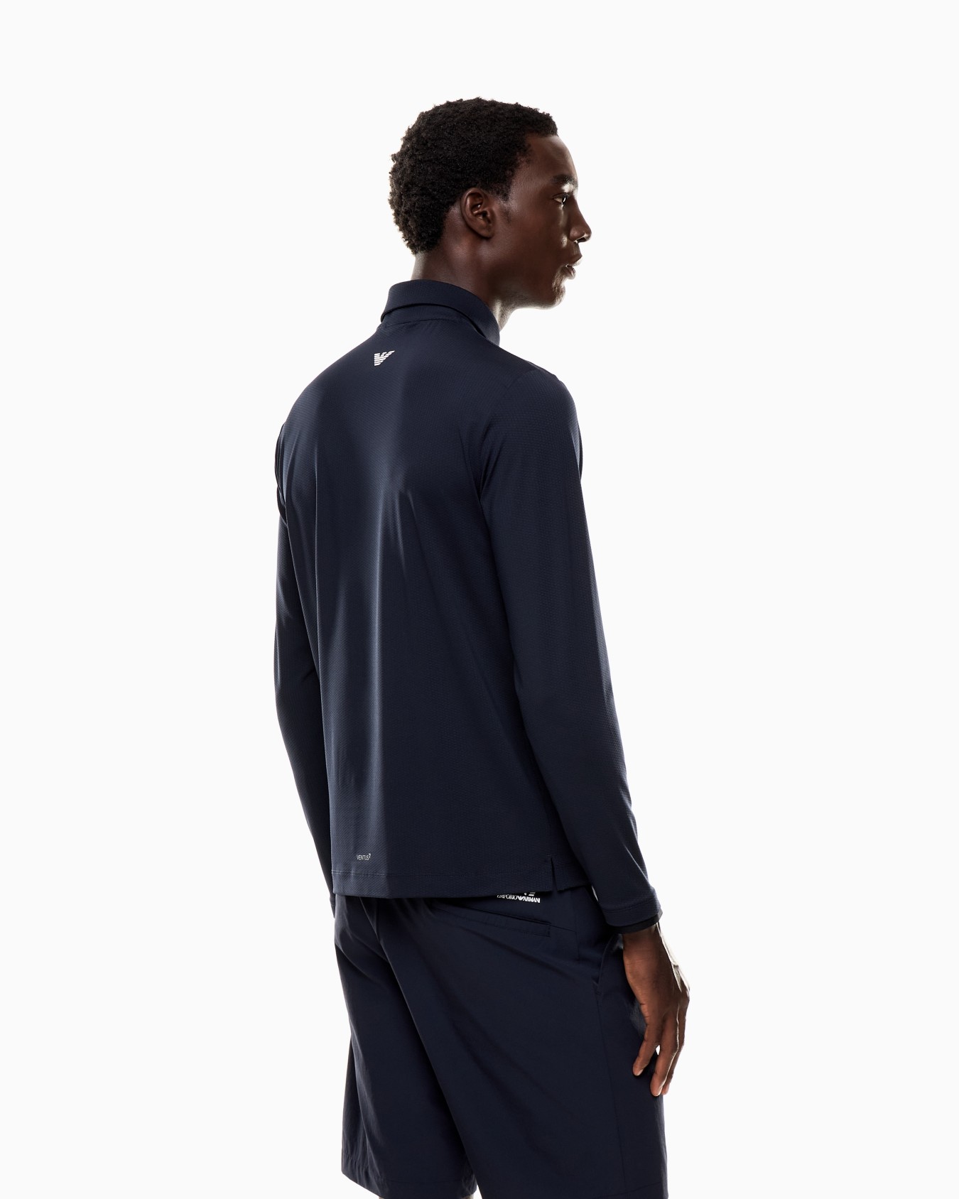 Golf Pro long-sleeved polo shirt in VENTUS7 technical fabric Slide 2