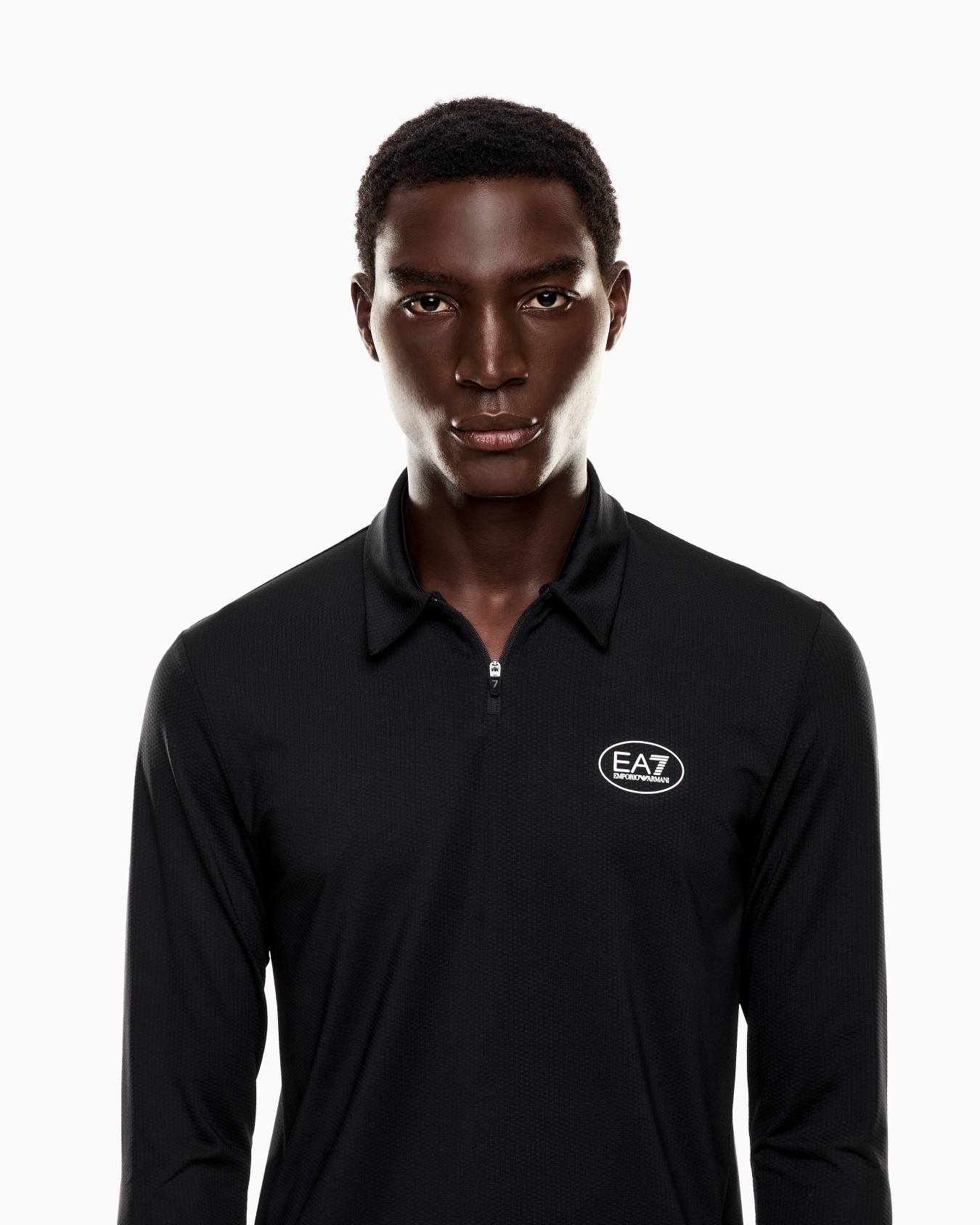 Golf Pro long-sleeved polo shirt in VENTUS7 technical fabric Slide 4