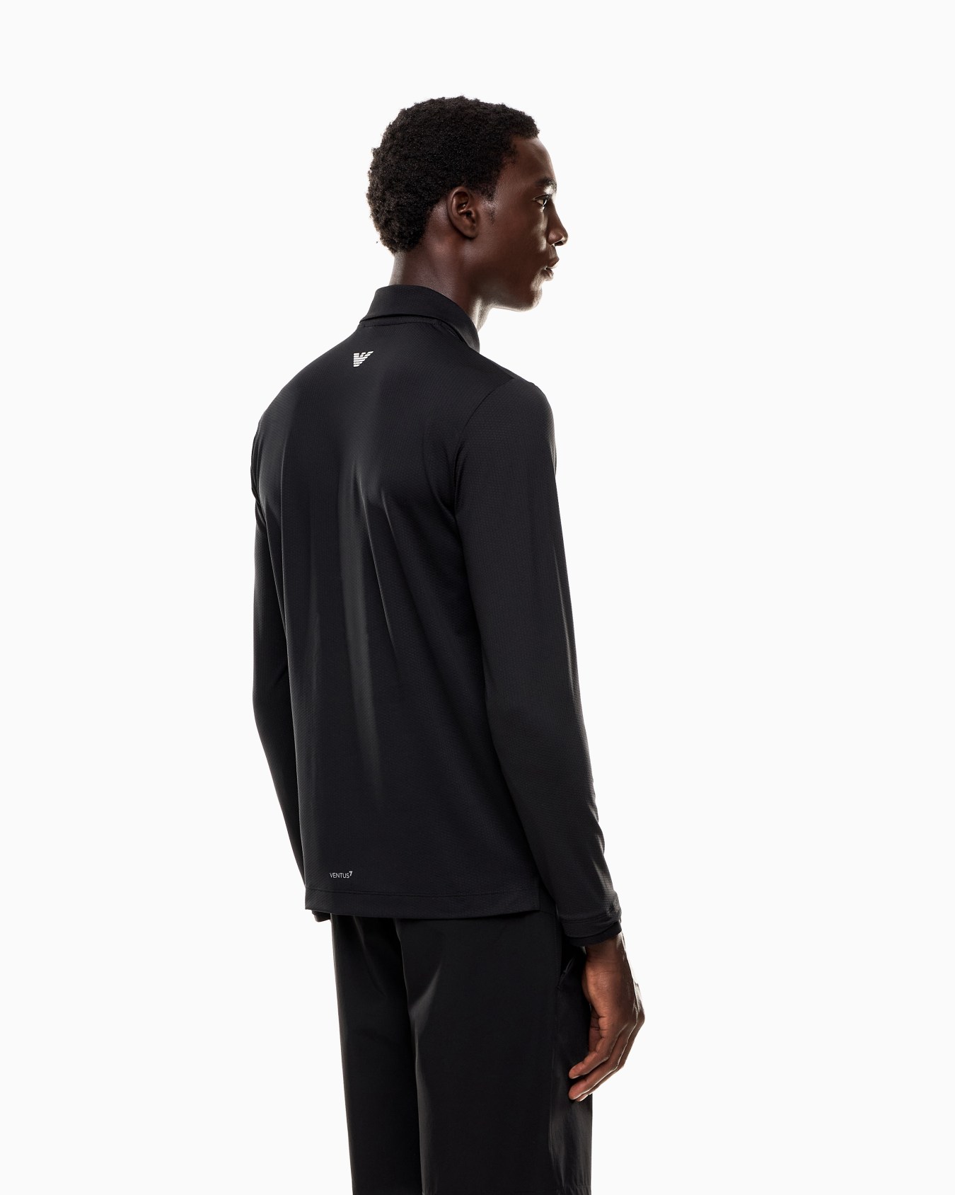 Golf Pro long-sleeved polo shirt in VENTUS7 technical fabric Slide 2