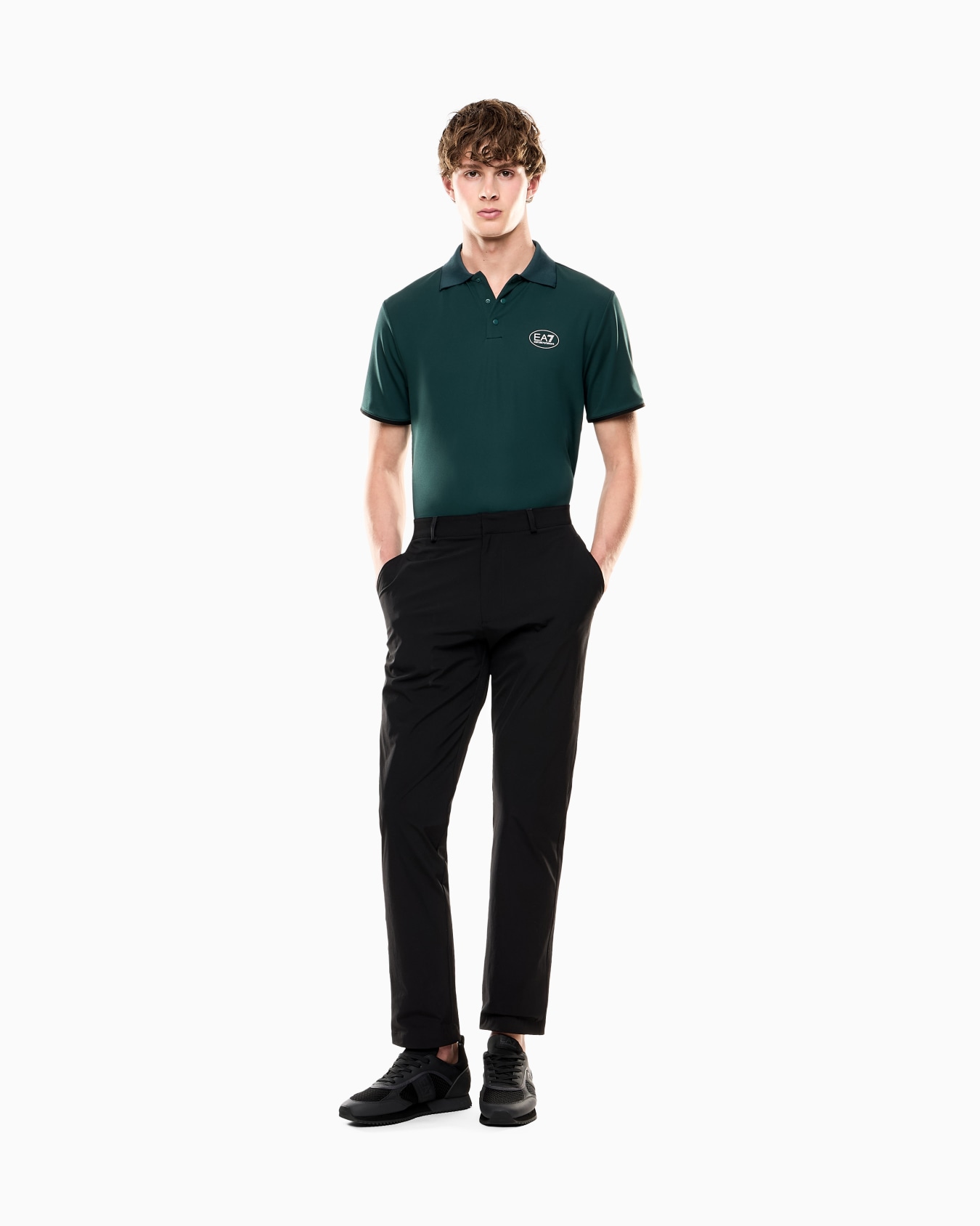 Polo Golf Pro a maniche corte in tessuto tecnico VENTUS7 Slide 1