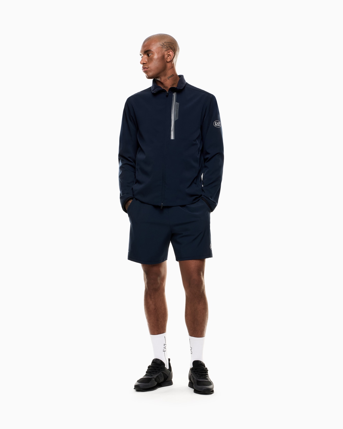 Golf Pro VENTUS7 technical fabric windbreaker jacket Slide 1