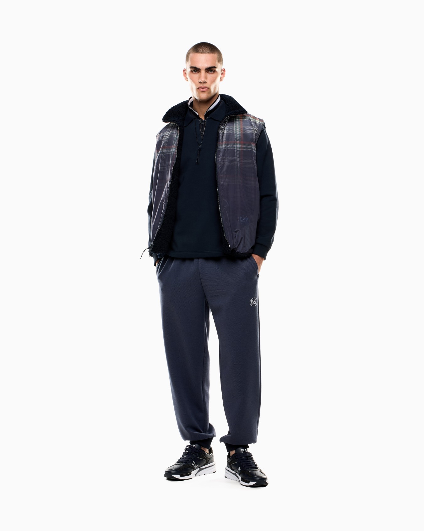 Golf Club long-sleeved pure cotton polo shirt Slide 1