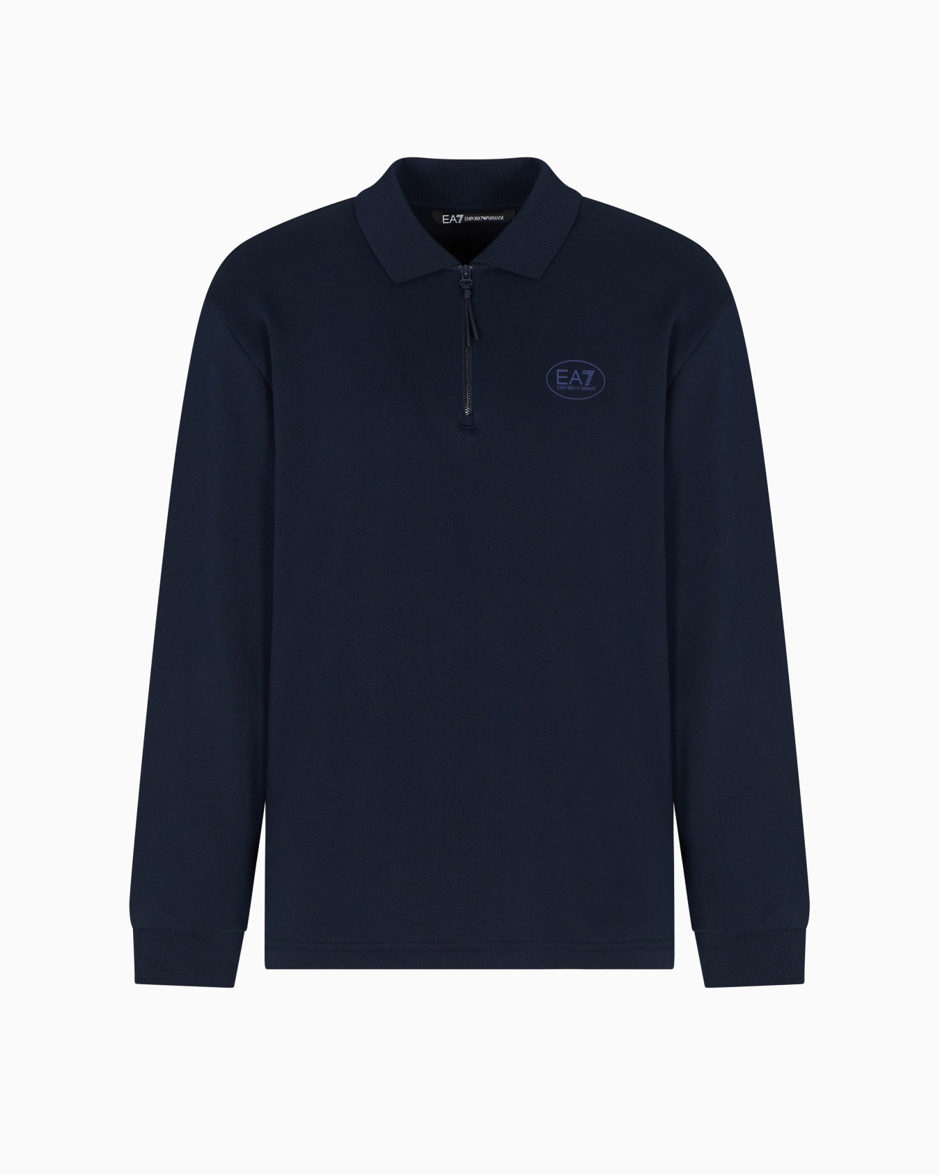 Golf Club long-sleeved pure cotton polo shirt Slide 0