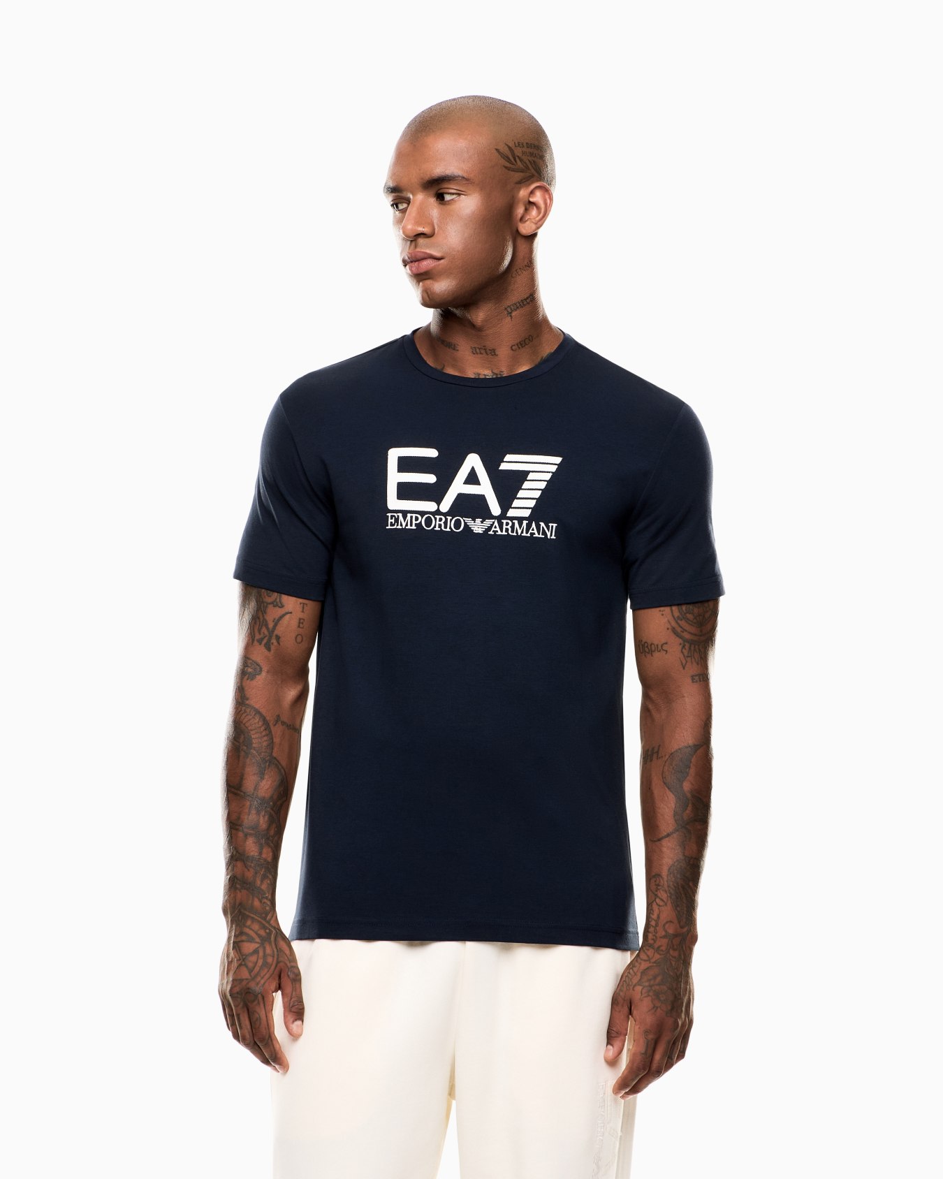 T-shirt Visibility à manches courtes en jersey stretch de coton Diapositive 3