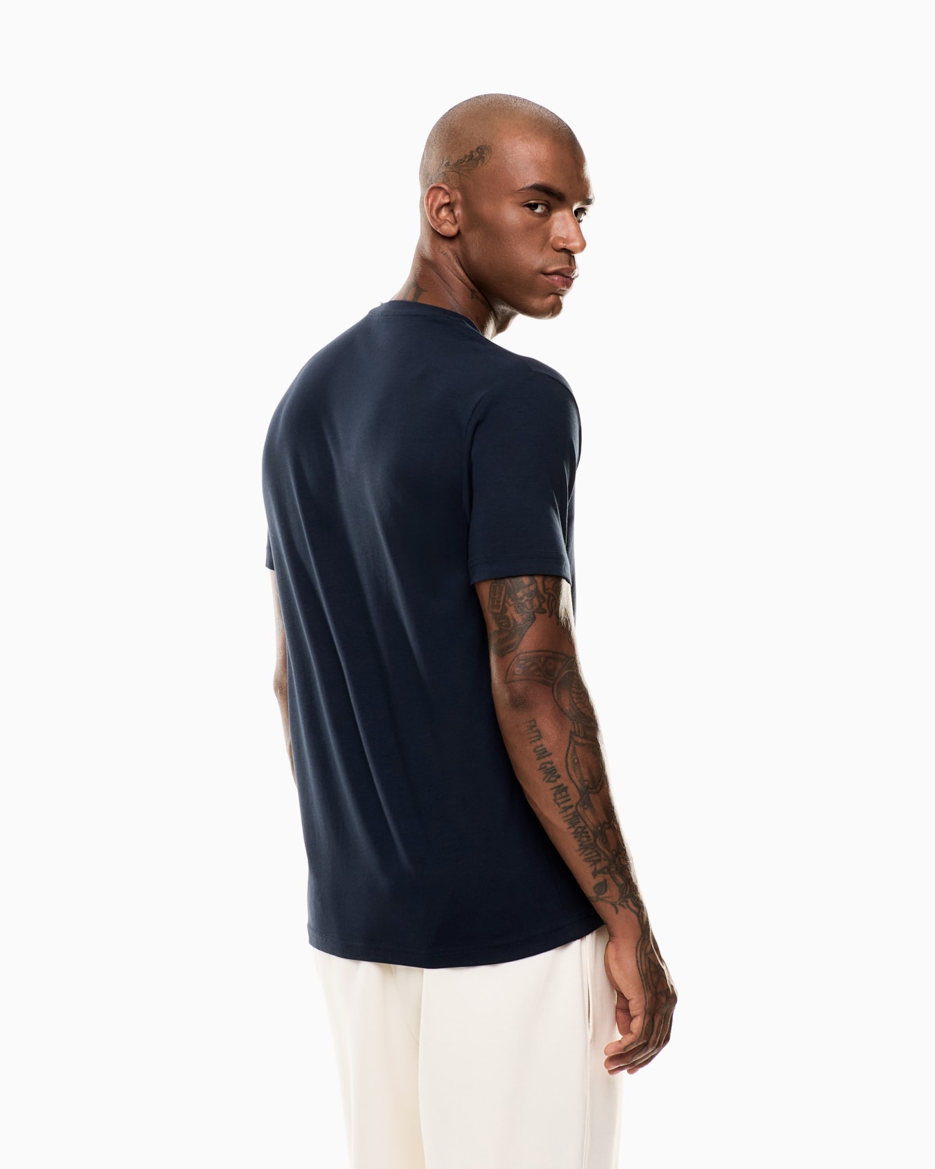 T-shirt Visibility à manches courtes en jersey stretch de coton Diapositive 2