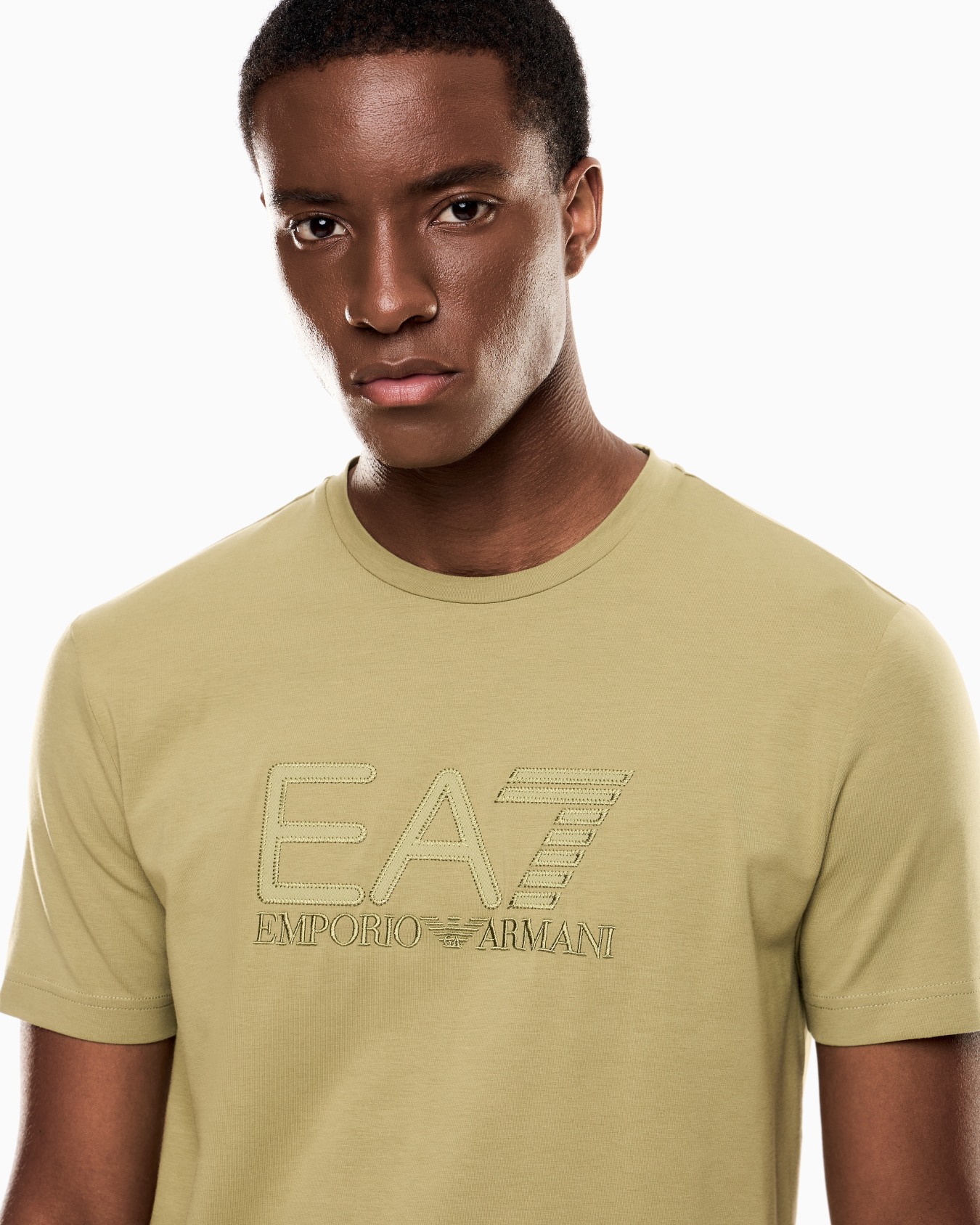 Visibility short-sleeved T-shirt in cotton stretch jersey Slide 4