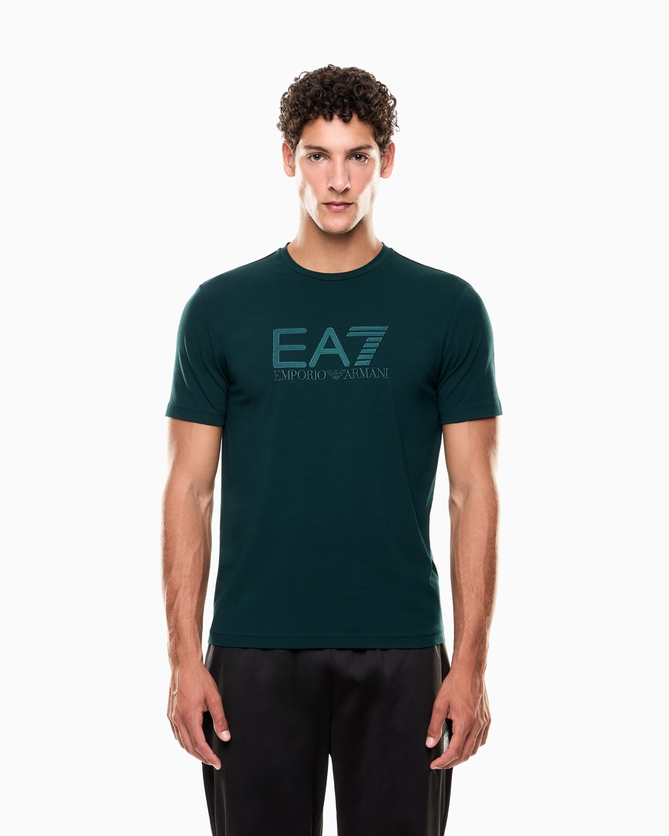 Visibility 半袖Tシャツ コットン ストレッチジャージー スライドする 3