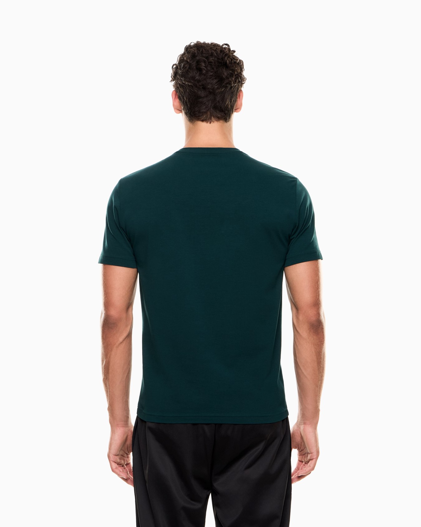 Visibility 半袖Tシャツ コットン ストレッチジャージー スライドする 2