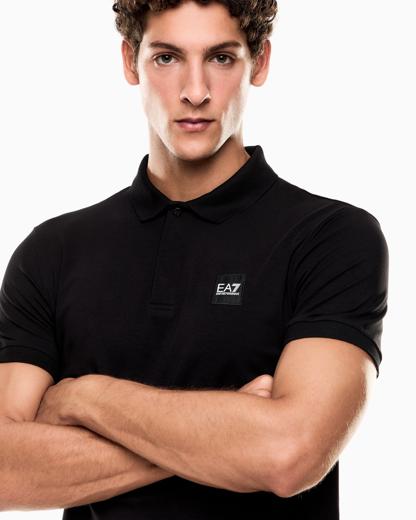 Visibility Poloshirt aus Baumwollstretch-Jersey Folie 4