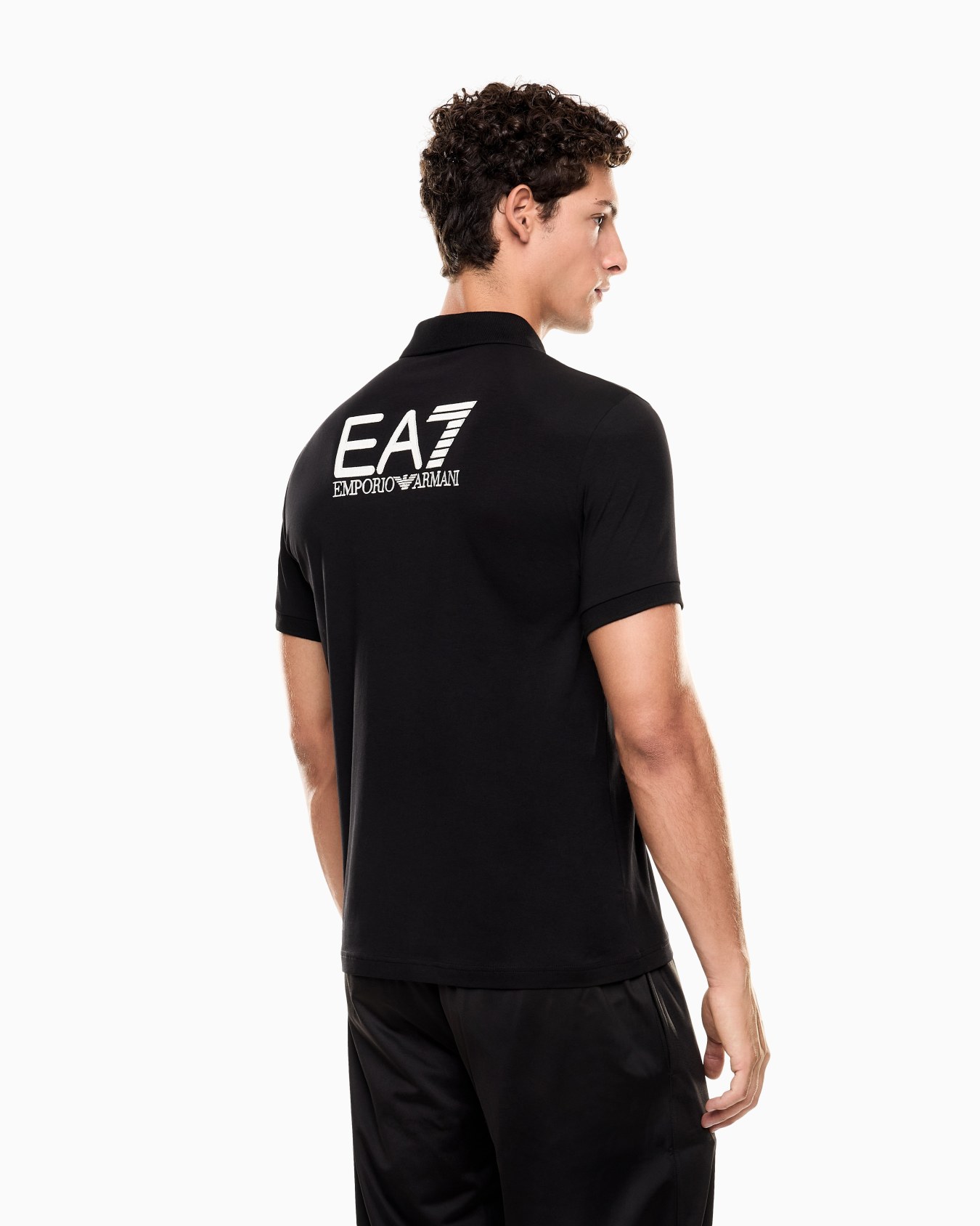 Visibility Poloshirt aus Baumwollstretch-Jersey Folie 2