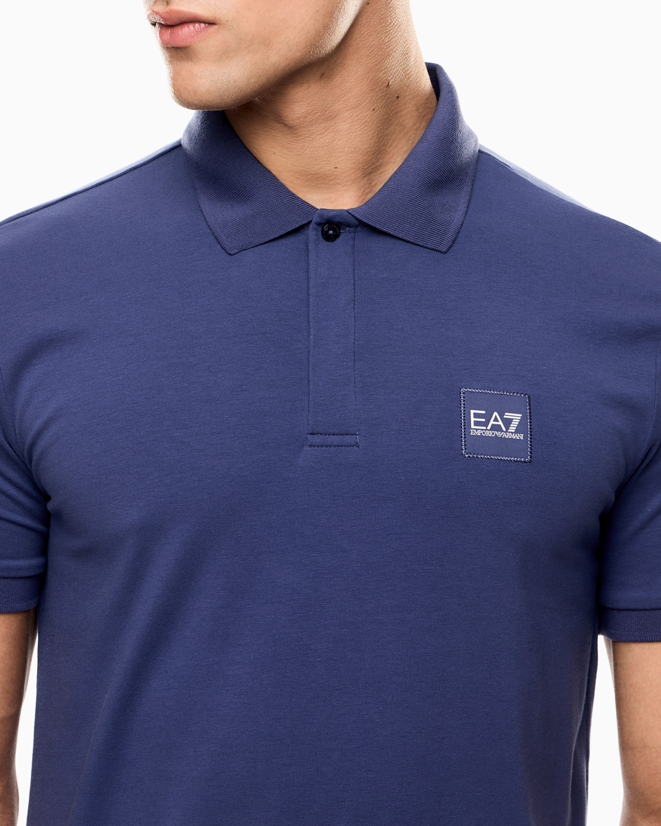 Visibility Poloshirt aus Baumwollstretch-Jersey Folie 4