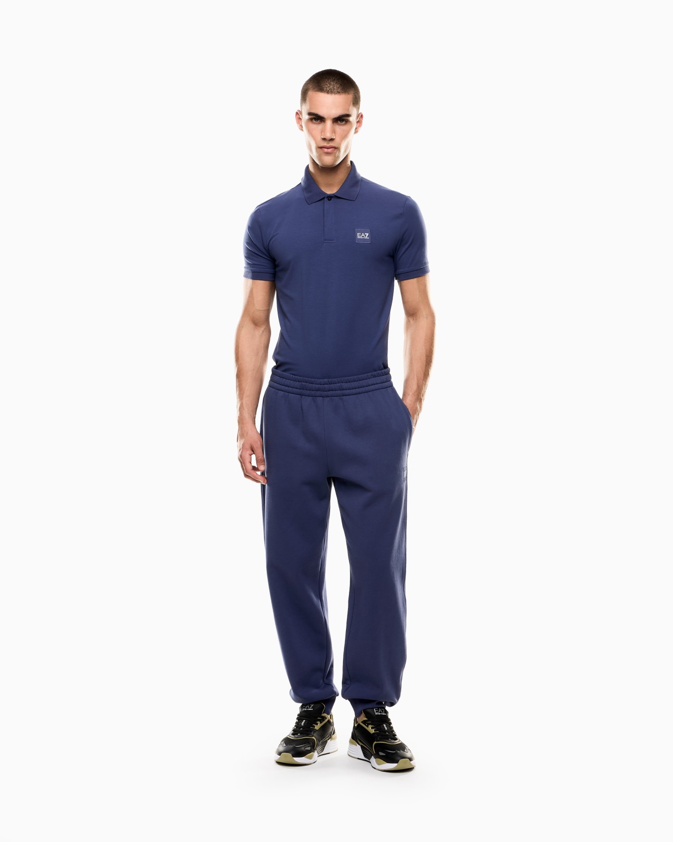Visibility Poloshirt aus Baumwollstretch-Jersey Folie 1