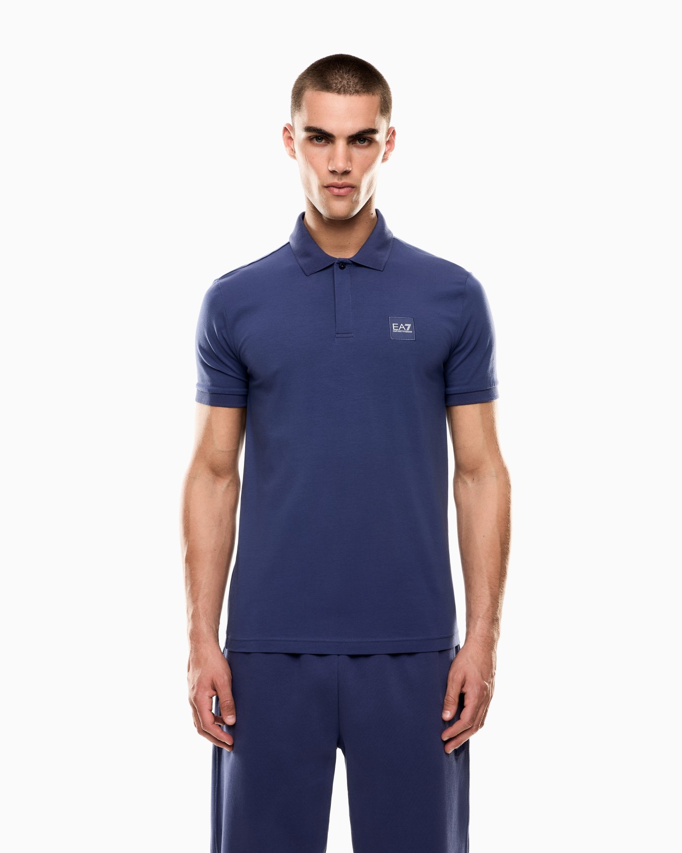 Visibility Poloshirt aus Baumwollstretch-Jersey Folie 3