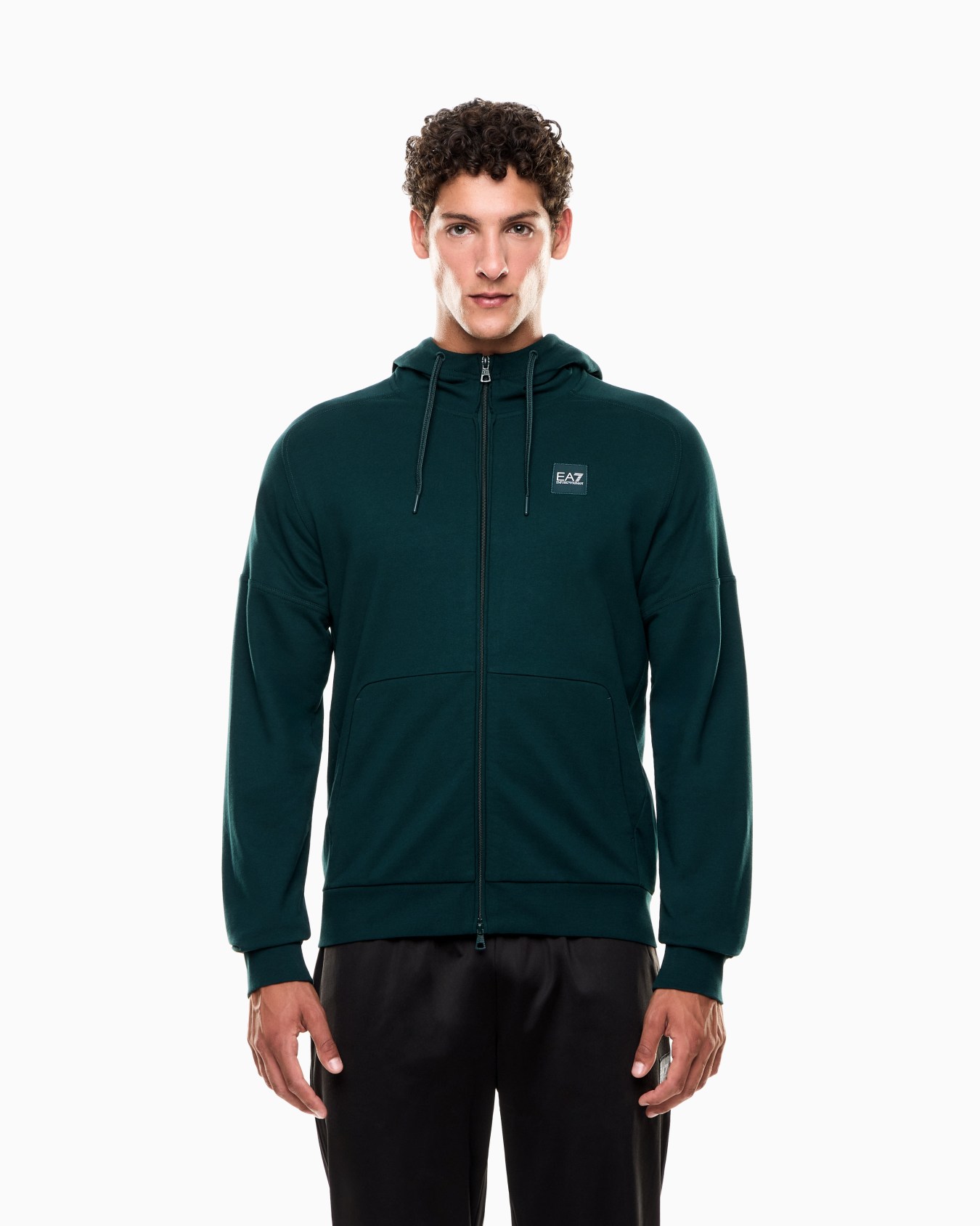 Visibility Sweatshirt mit Kapuze aus Baumwolle Folie 3