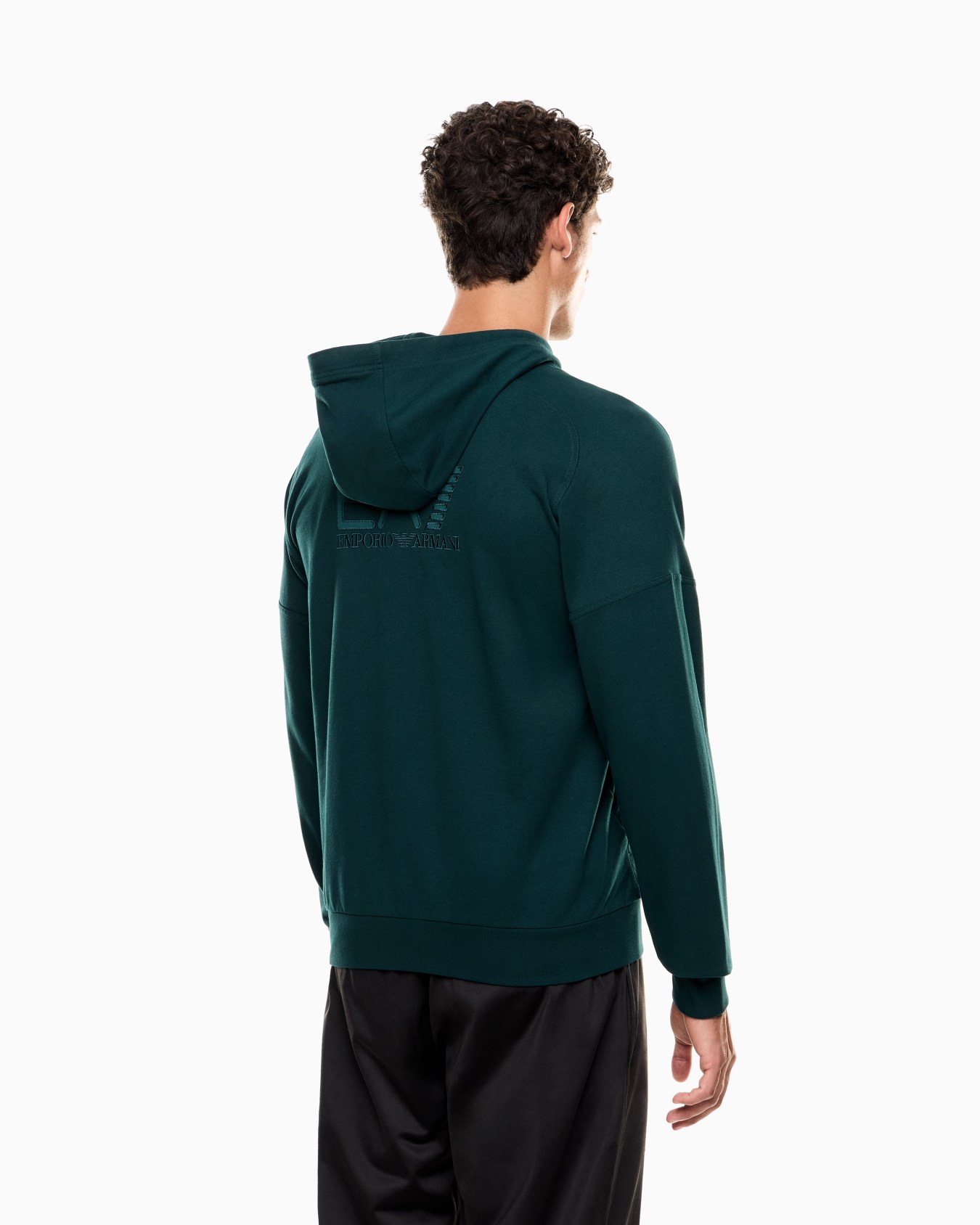 Visibility Sweatshirt mit Kapuze aus Baumwolle Folie 2