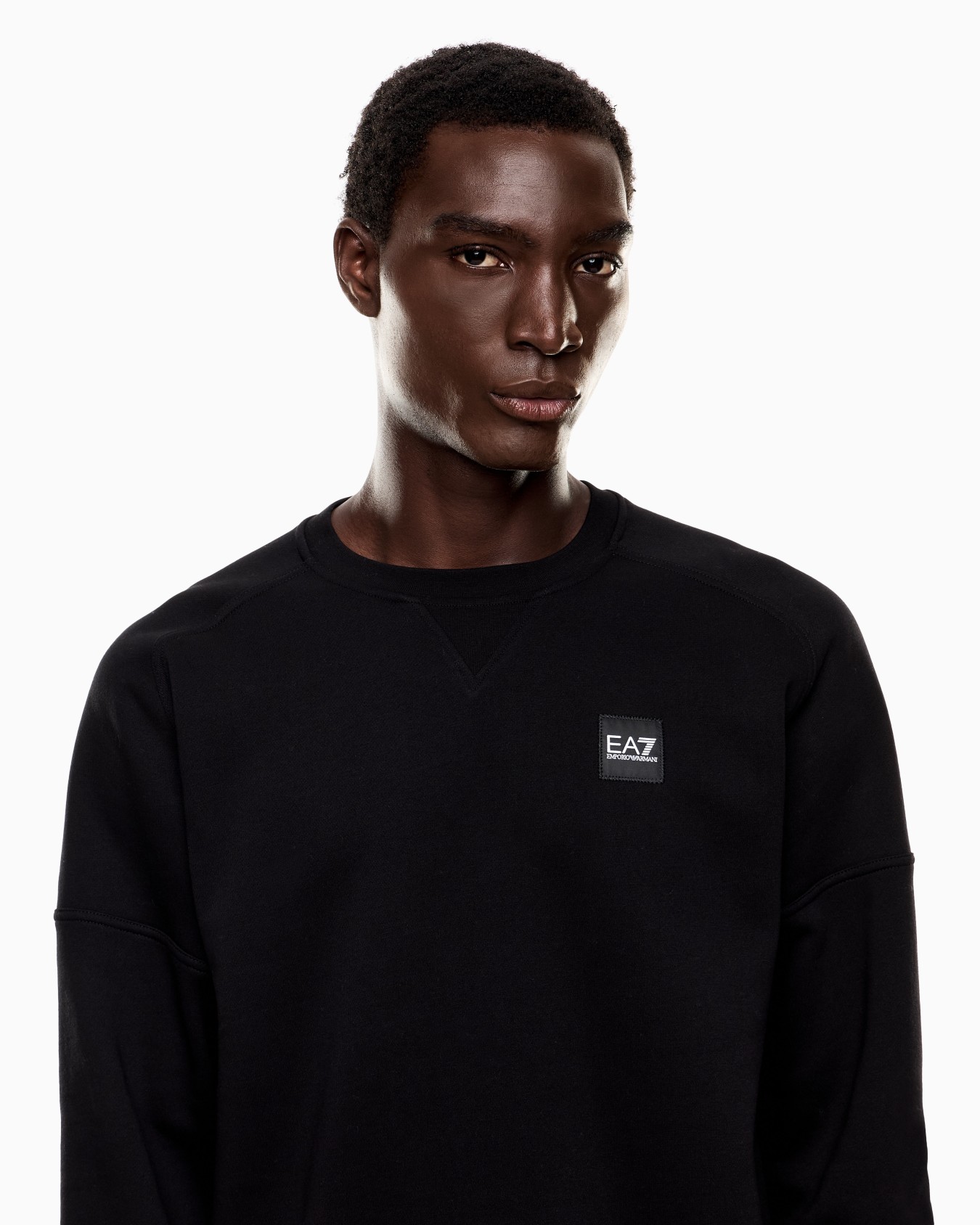 Visibility cotton-blend crew-neck sweatshirt Slide 4