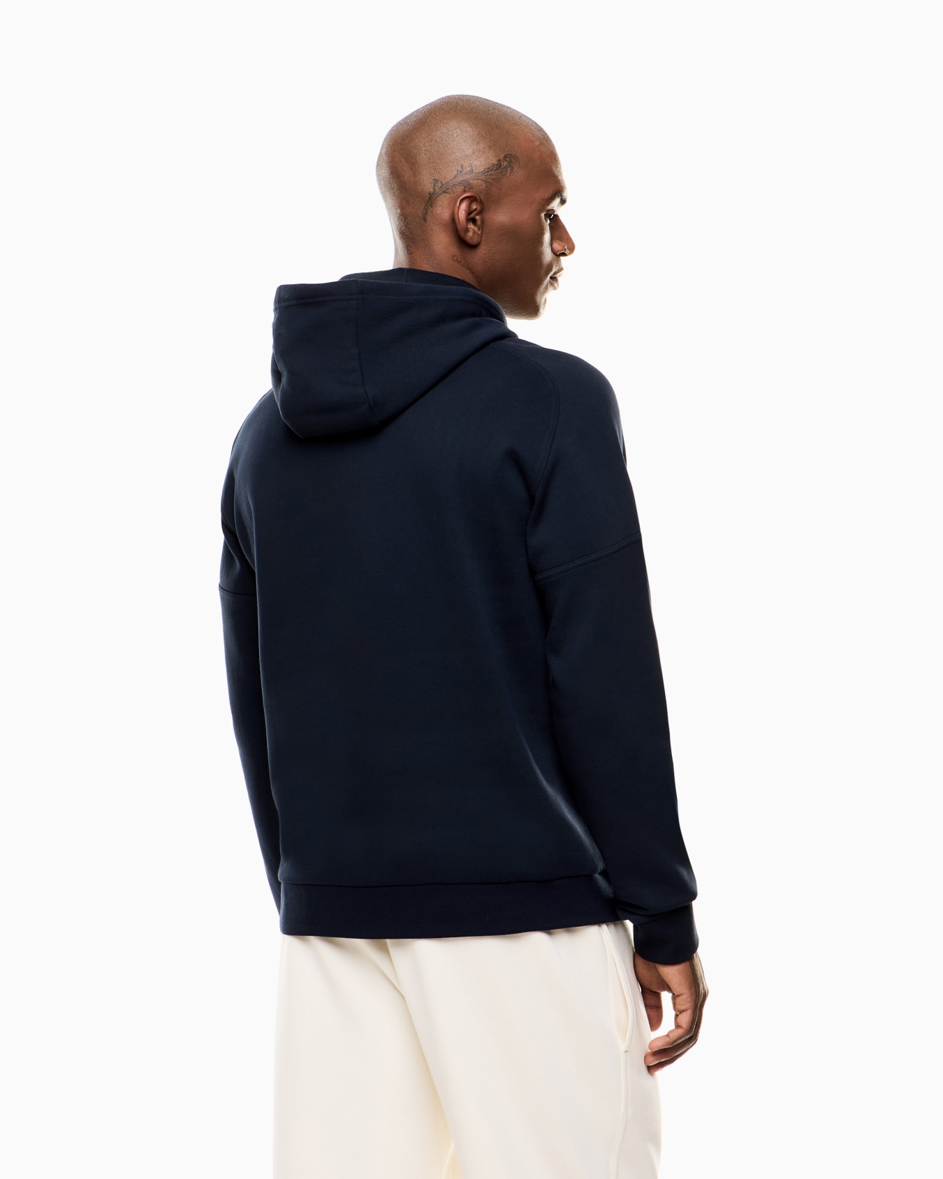 Visibility cotton-blend hooded sweatshirt Slide 2