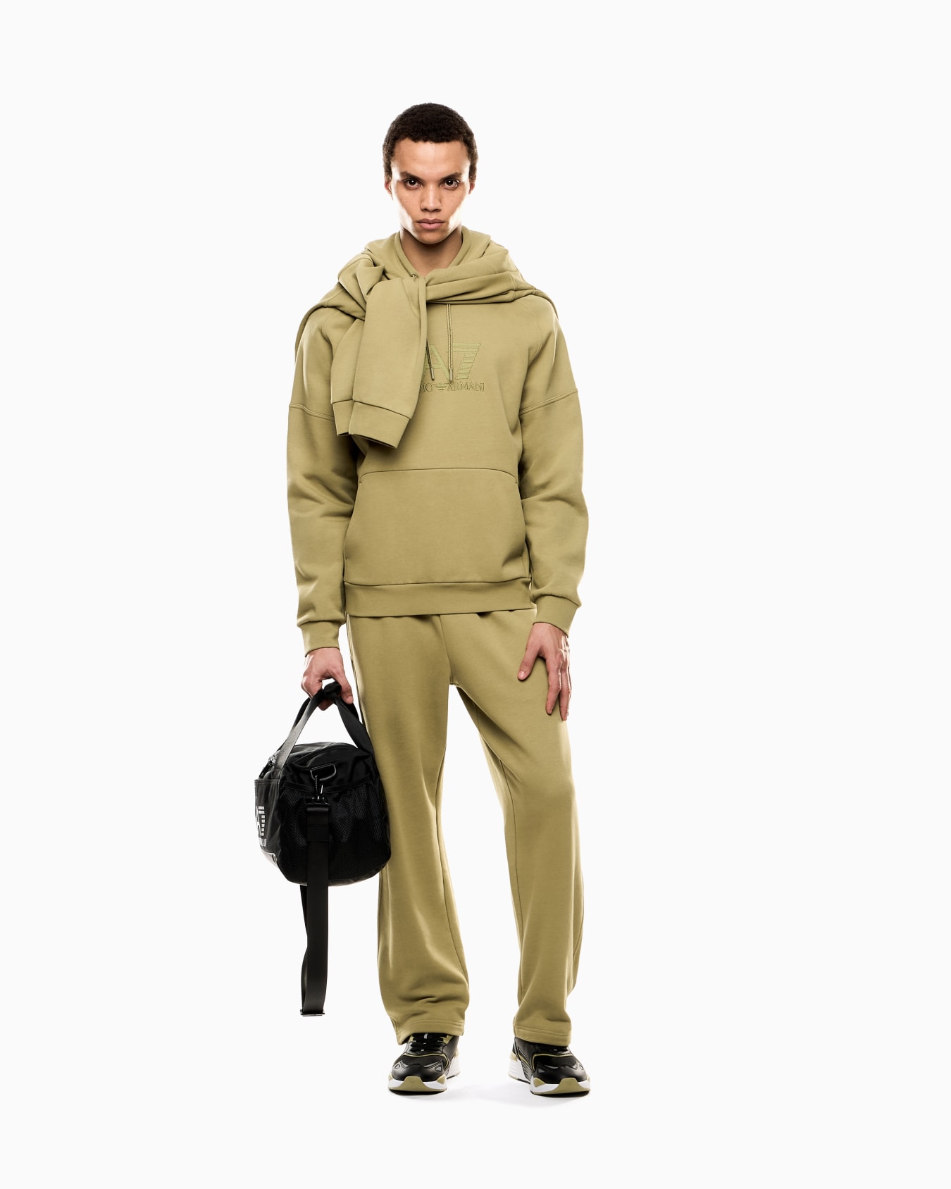 Sudadera Visibility de mezcla de algodón con capucha Diapositiva 1