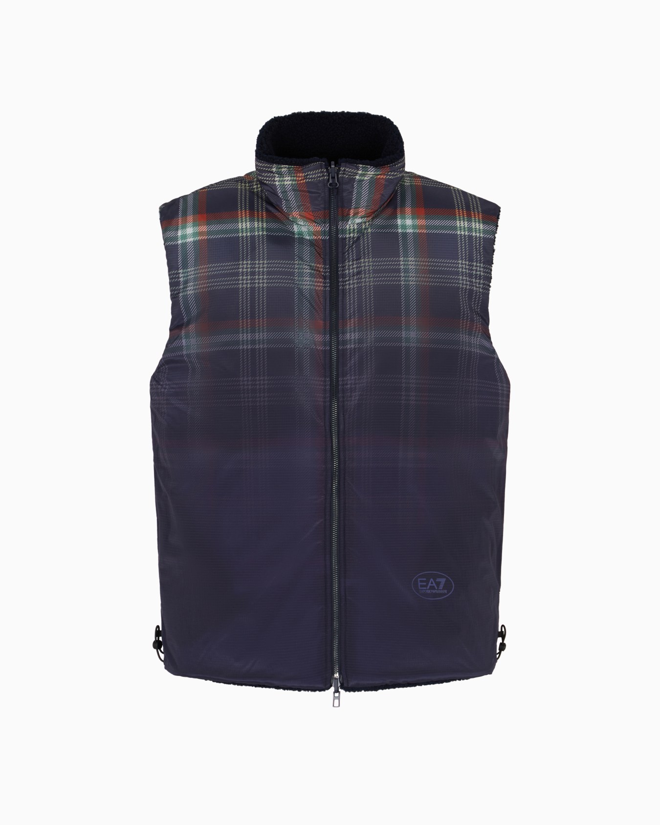 Golf Club reversible gilet in nylon and teddy-effect fabric Slide 4