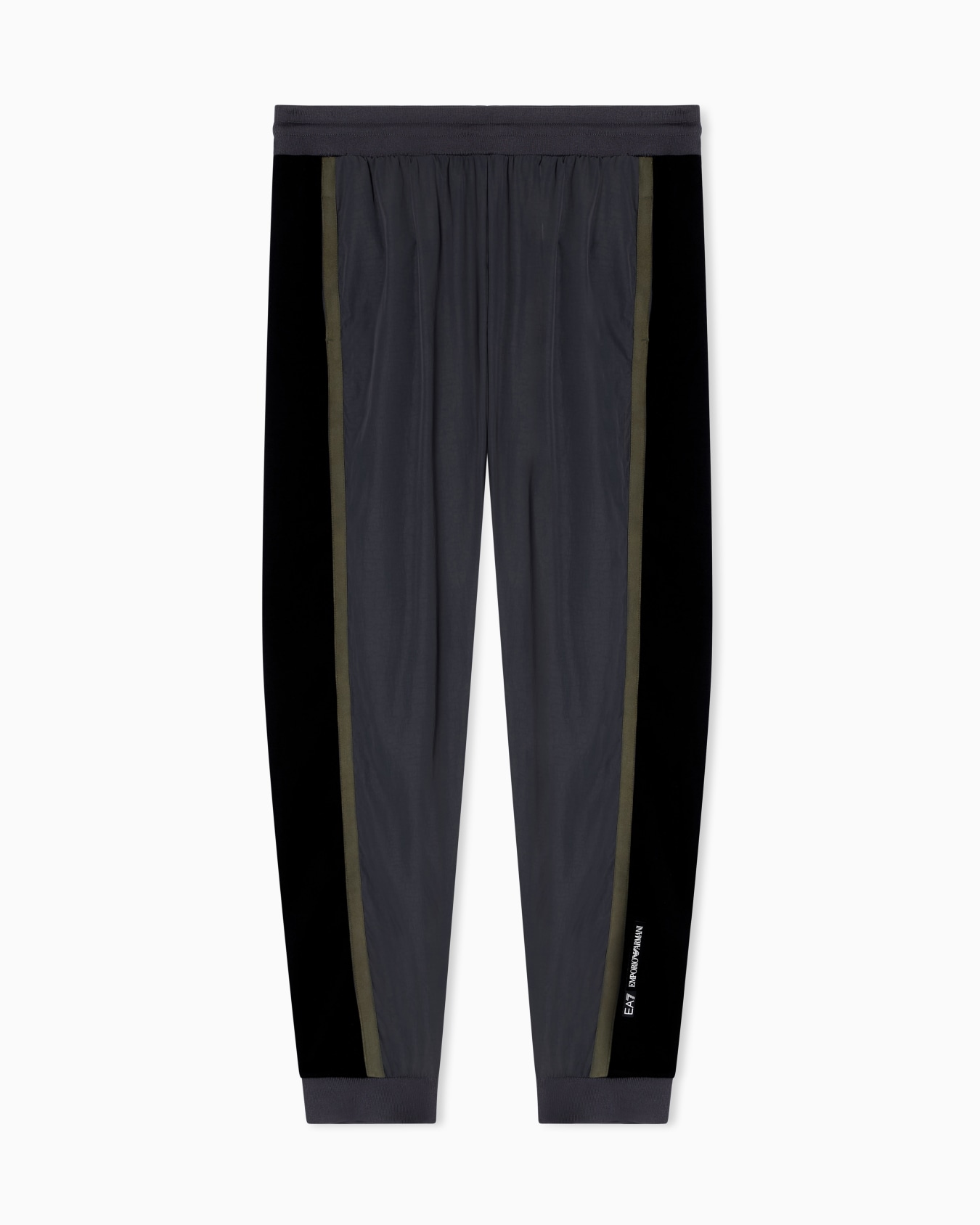Athletic Colour Block joggers in a nylon and viscose blend Slide 0