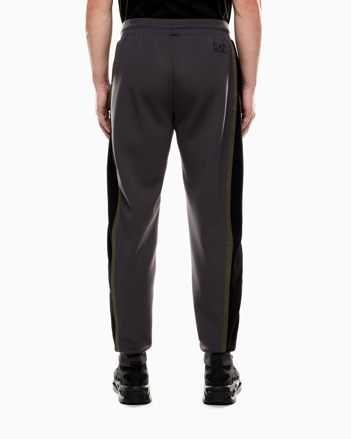 Athletic Colour Block joggers in a nylon and viscose blend Slide 2